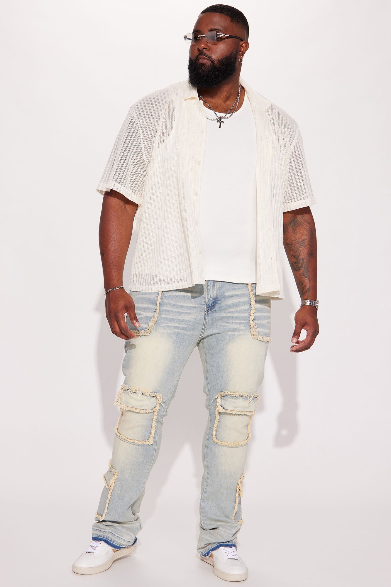 Classic Ribbed Tank Top - White