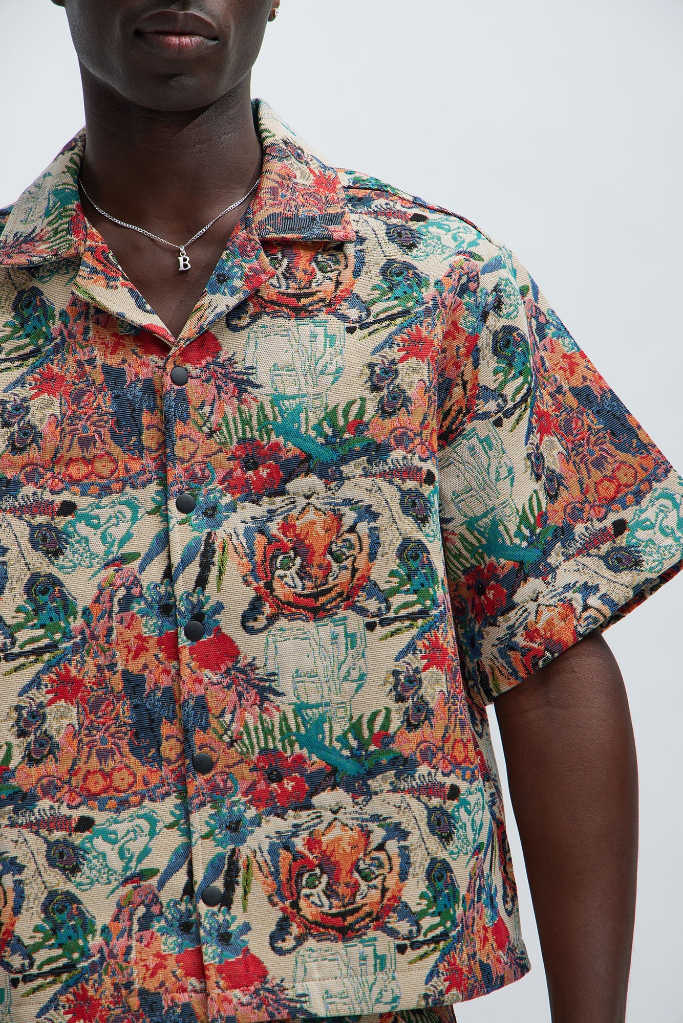Ansel Tapestry Shirt - Multi Color