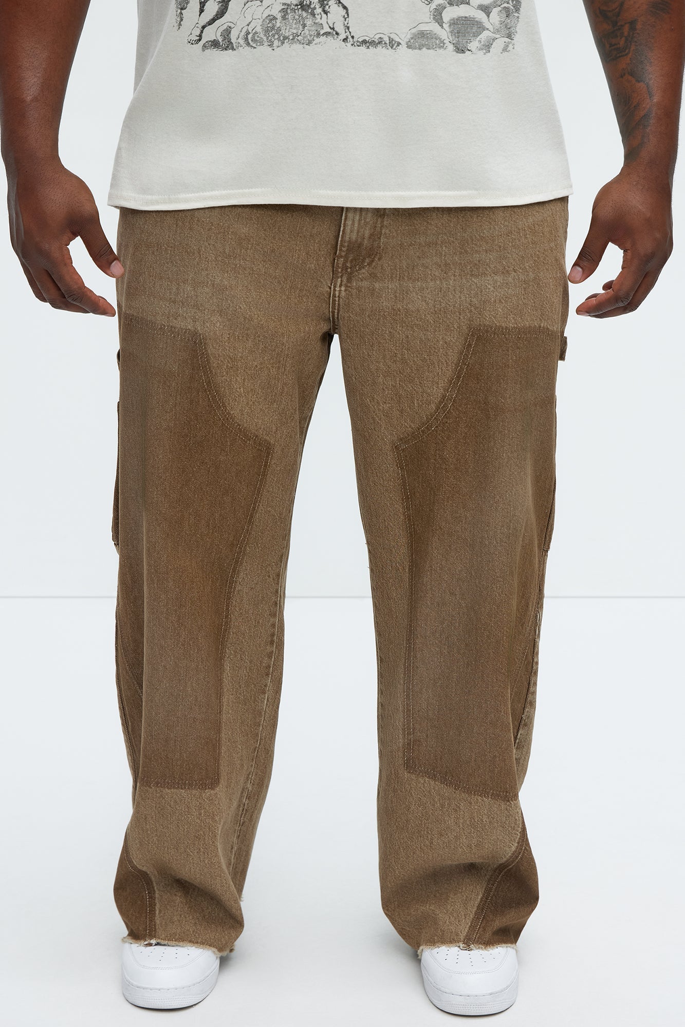 Last Impression Nova Baggy Jeans - Brown