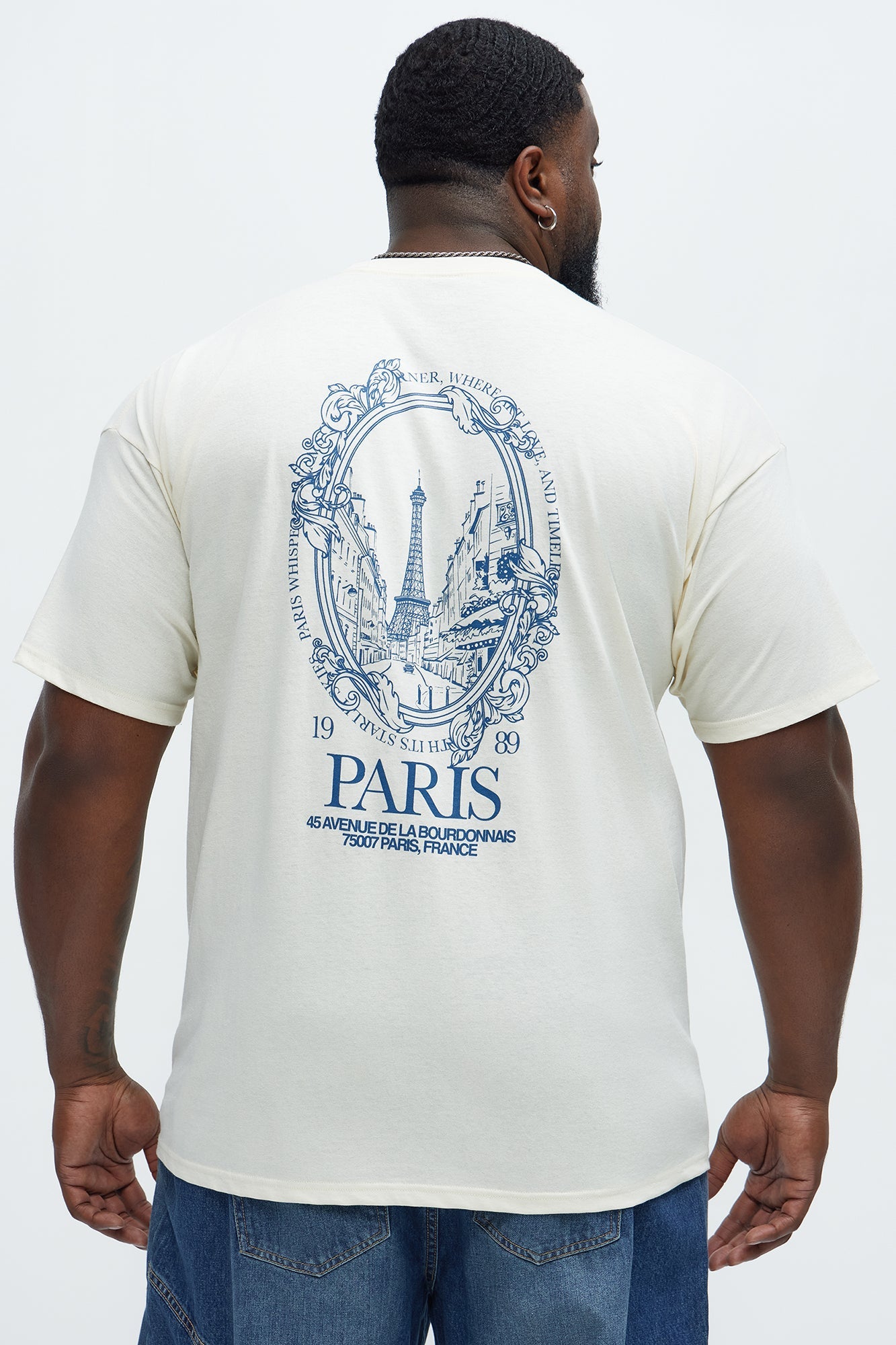 Paris France 1989 Short Sleeve Tee - Sand - Sand