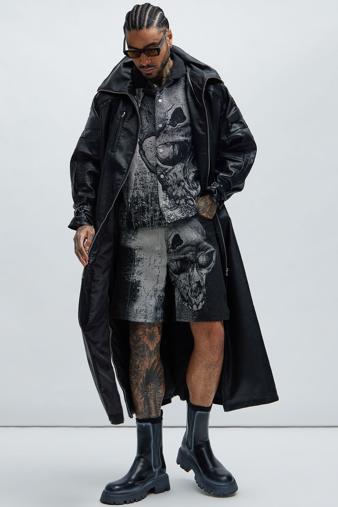 Azrael Tapestry Shirt - Multi Color