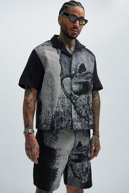 Azrael Tapestry Shirt - Multi Color