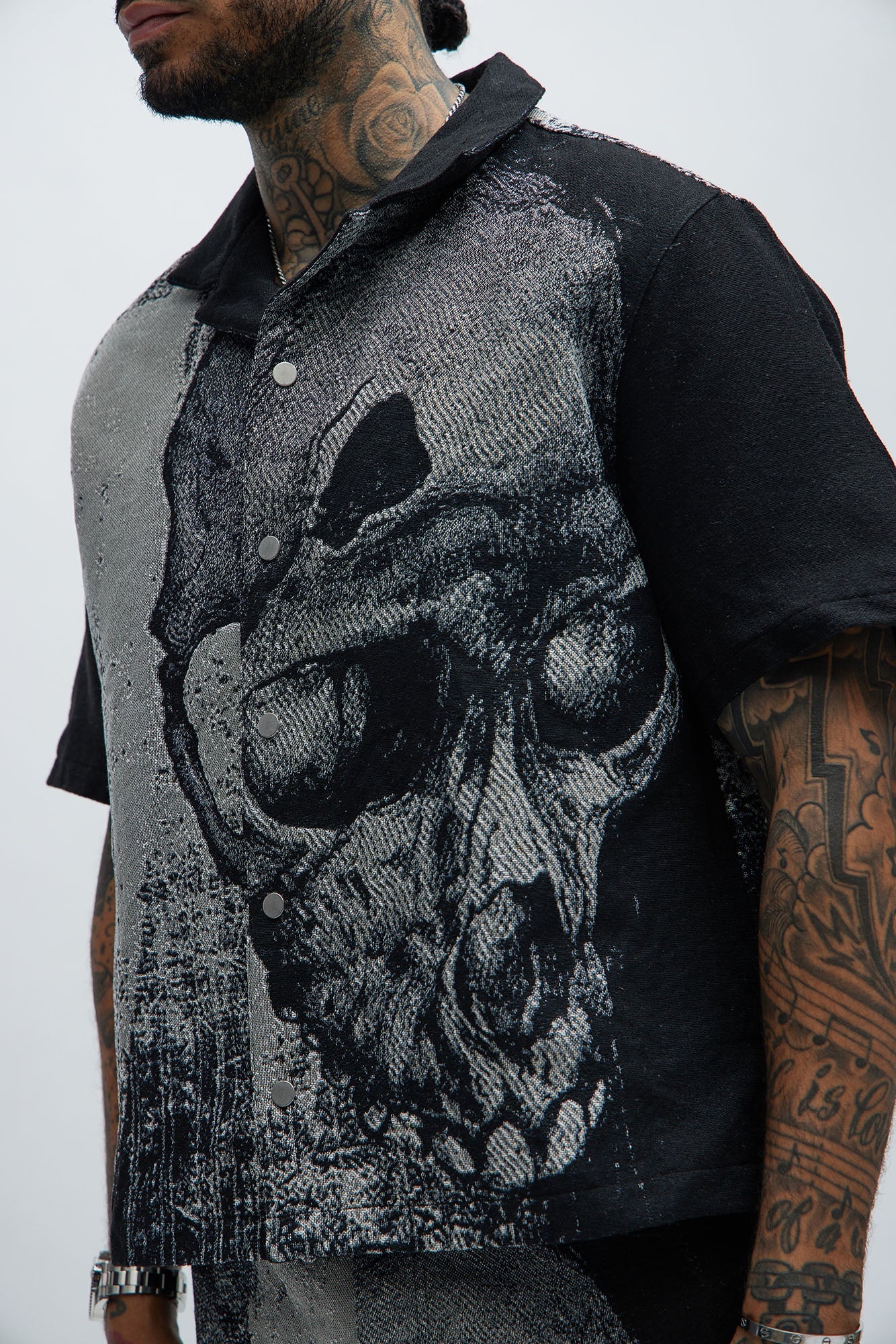 Azrael Tapestry Shirt - Multi Color