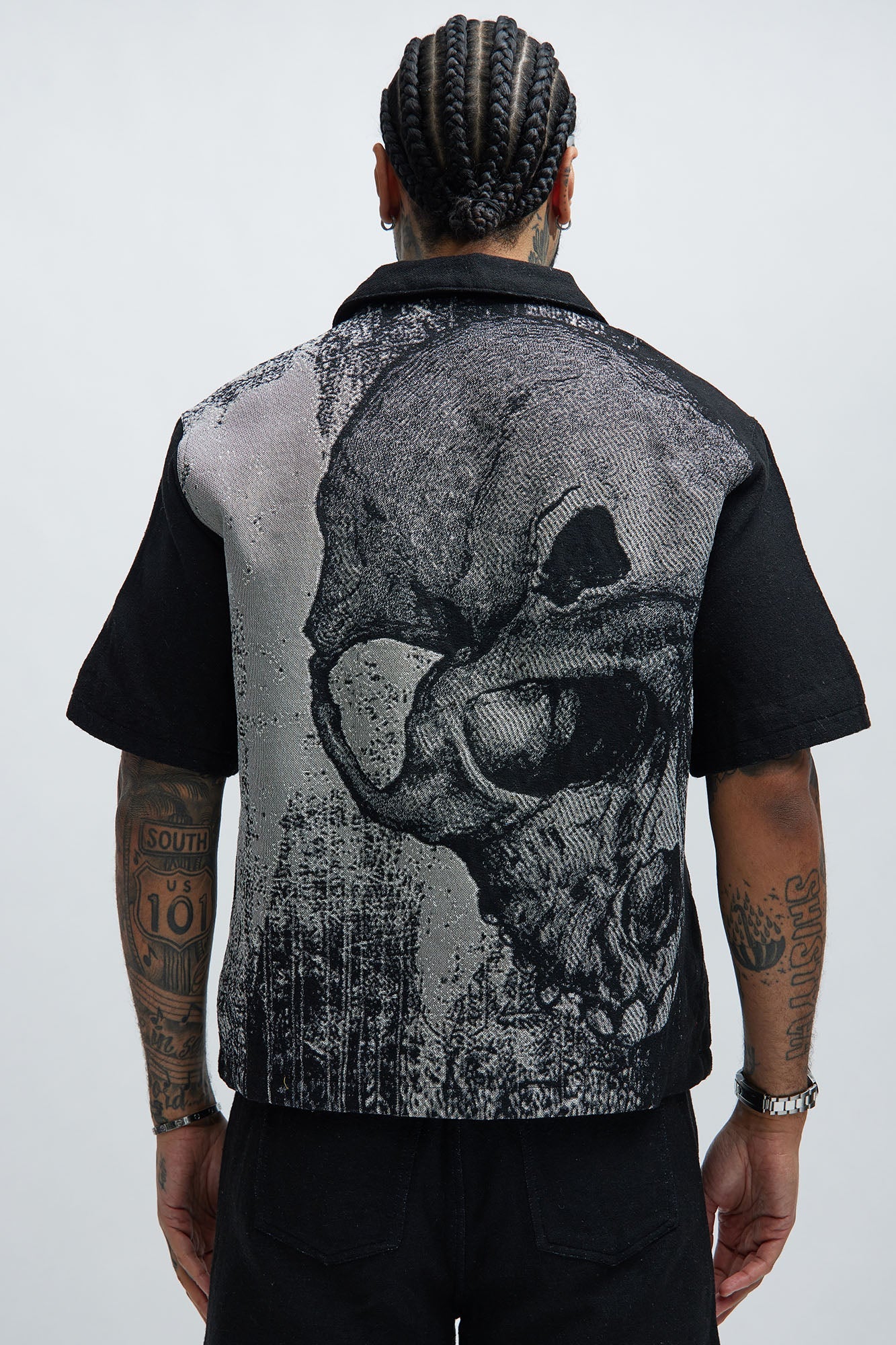 Azrael Tapestry Shirt - Multi Color
