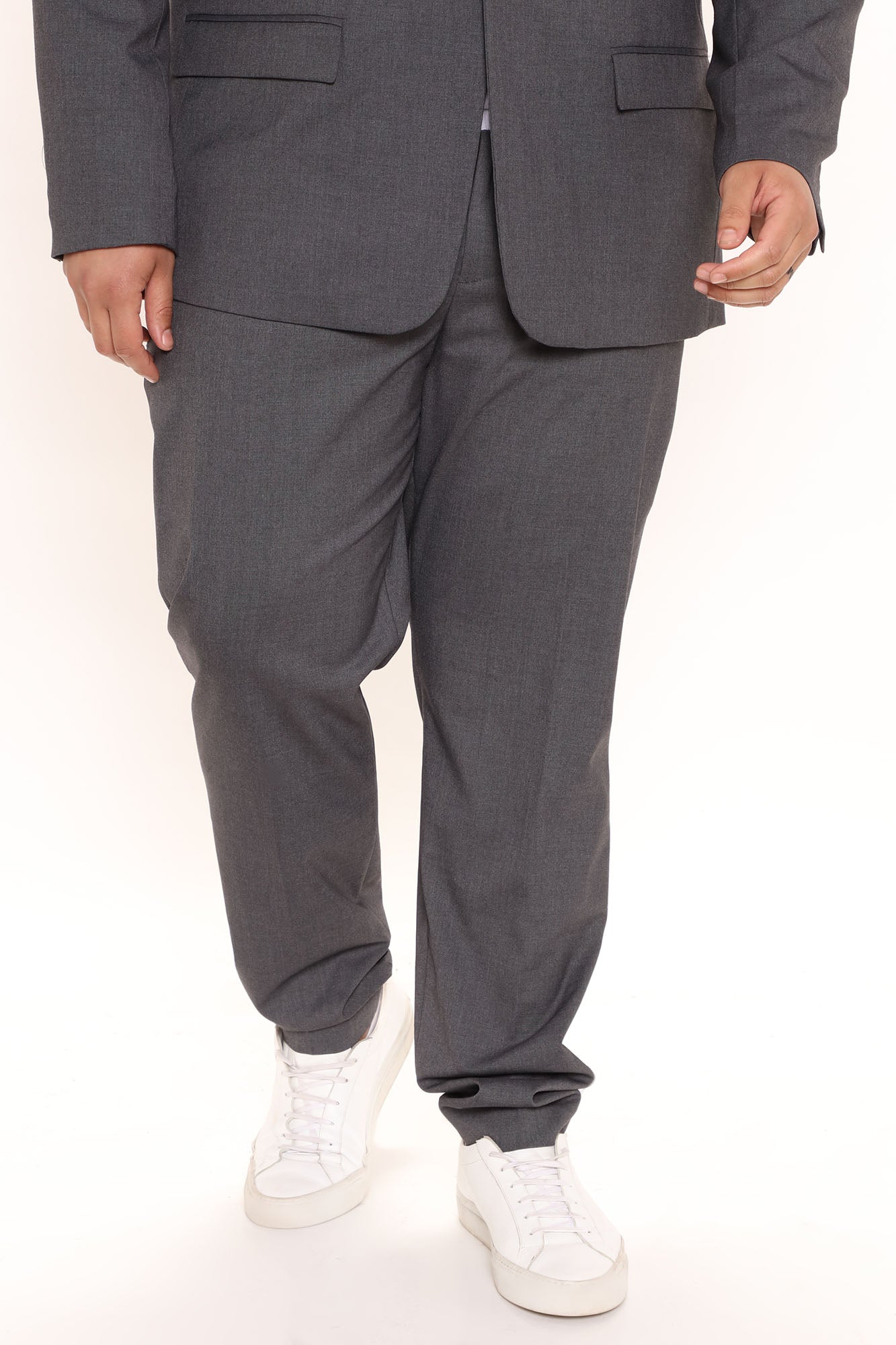 The Modern Stretch Slim Trouser - Charcoal