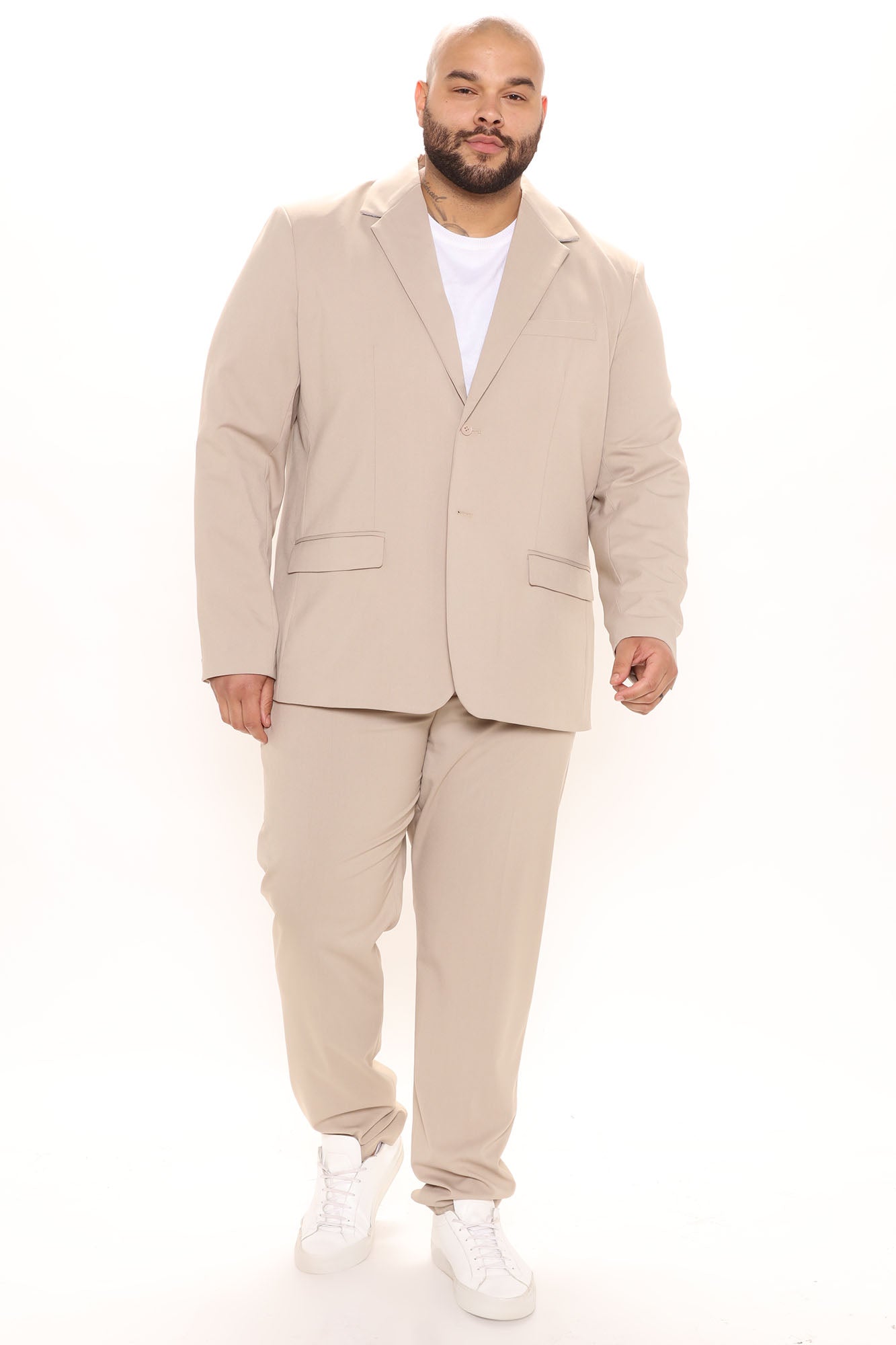 The Modern Stretch Slim Trouser - Tan