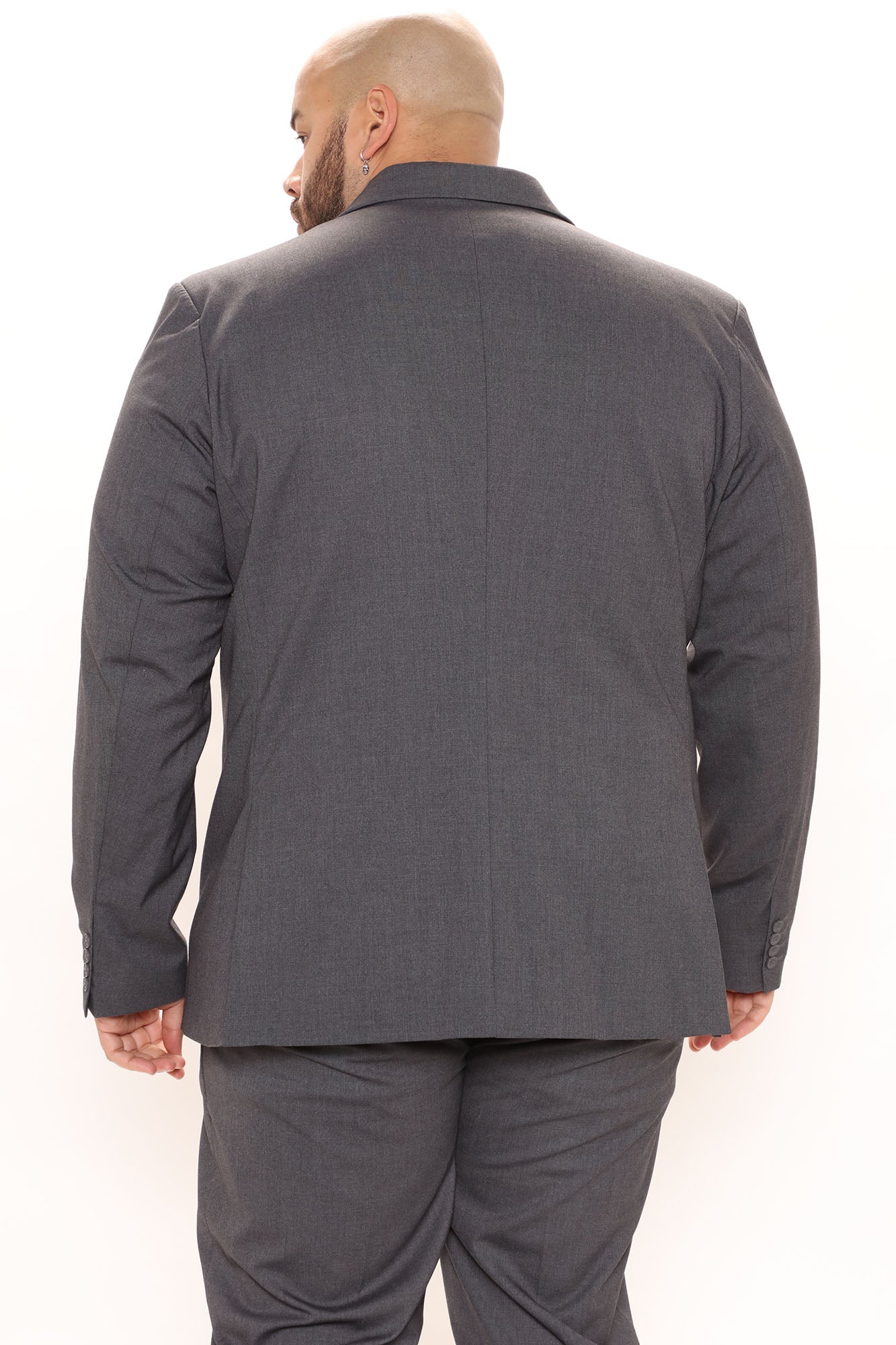The Modern Stretch Suit Jacket - Charcoal