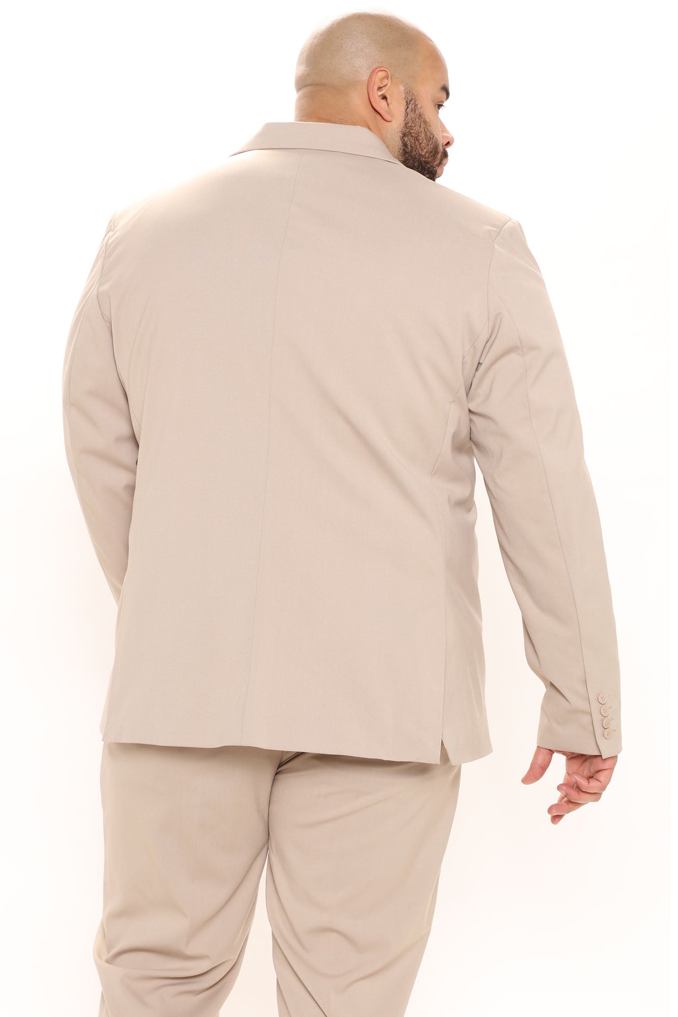 The Modern Stretch Suit Jacket - Tan