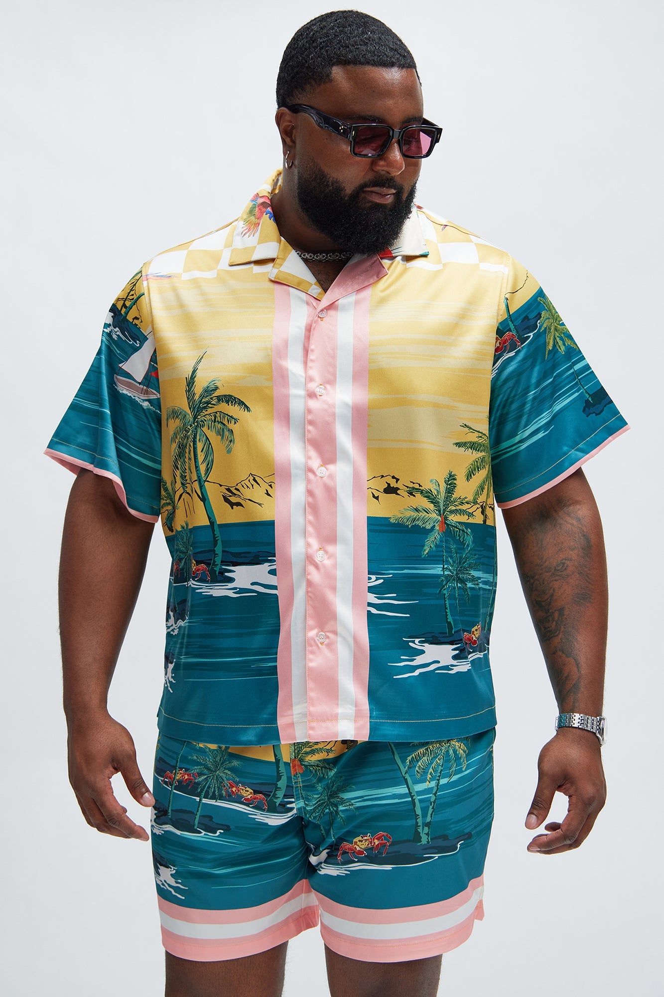 Boracay Beach Shirt - Multi Color