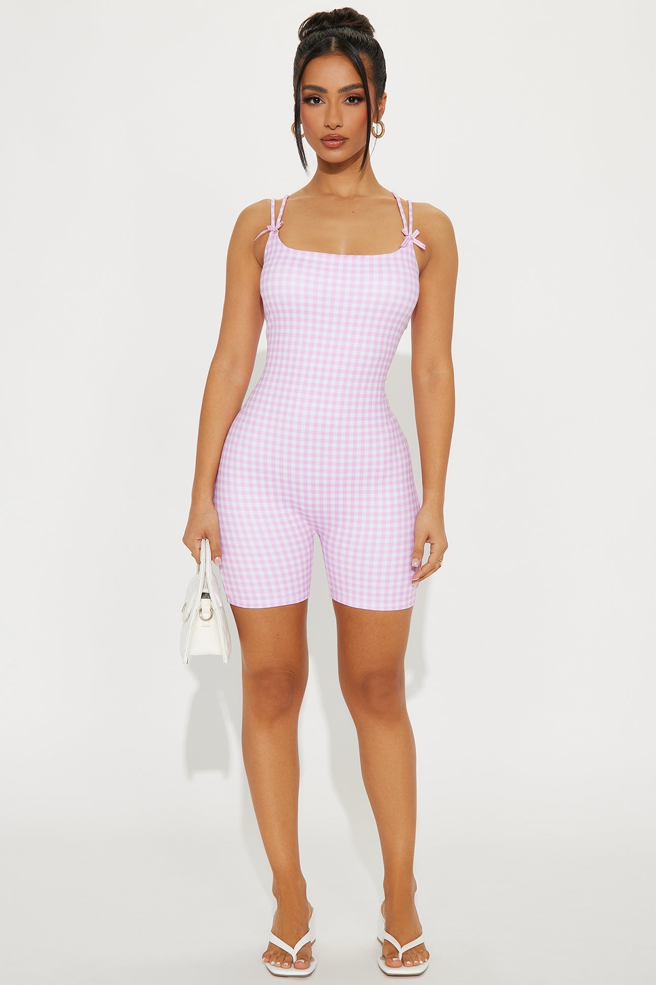 Pickleball Cutie Active Romper - Pink
