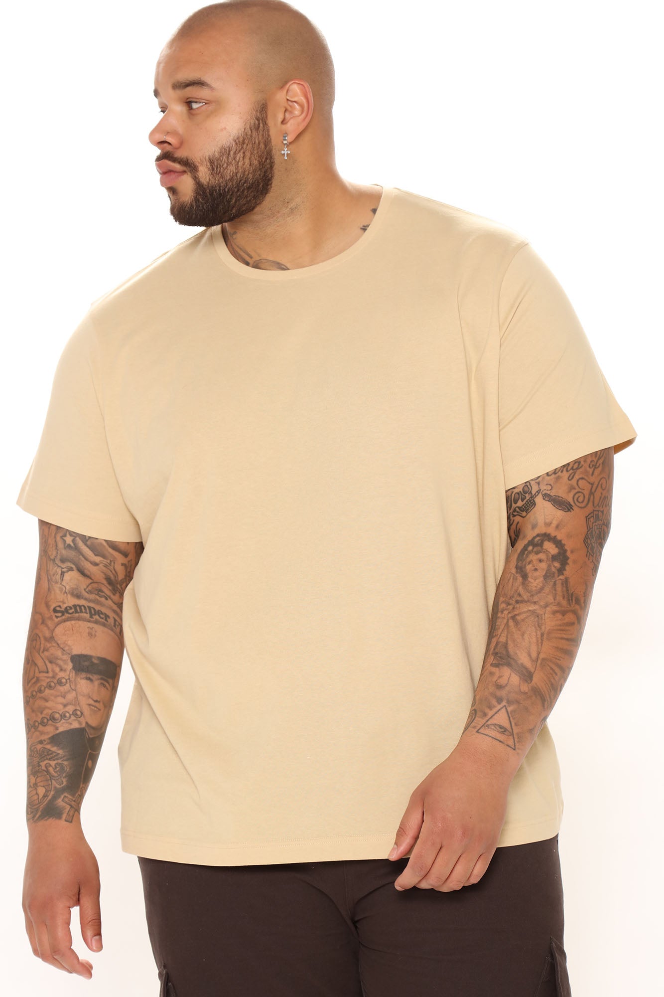 Classic Lightweight Tee - Tan