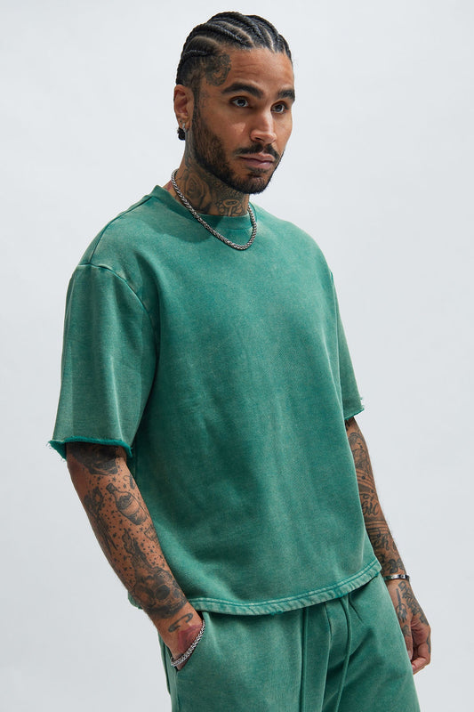 Tyson Heavy Wash Tee - Green