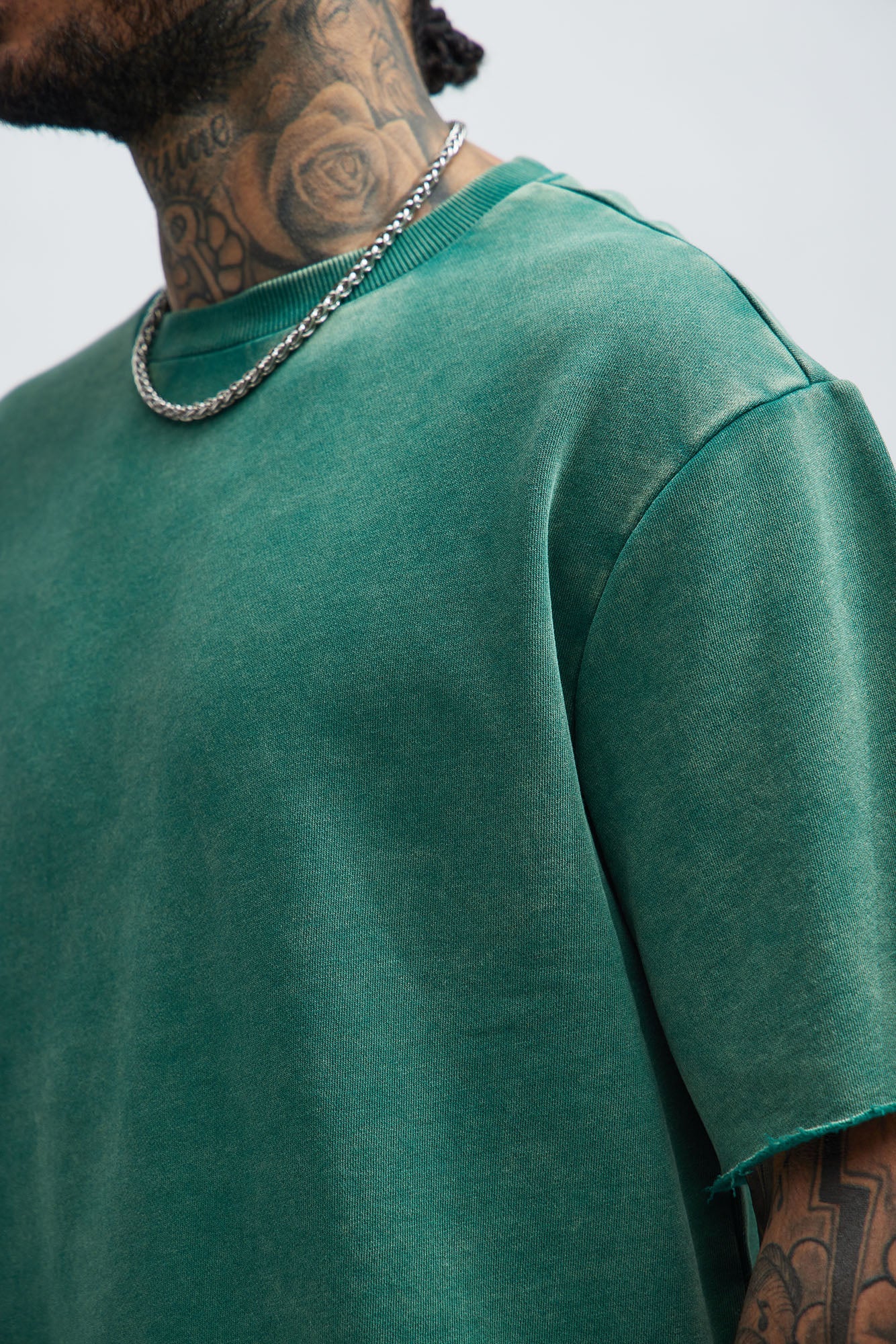 Tyson Heavy Wash Tee - Green