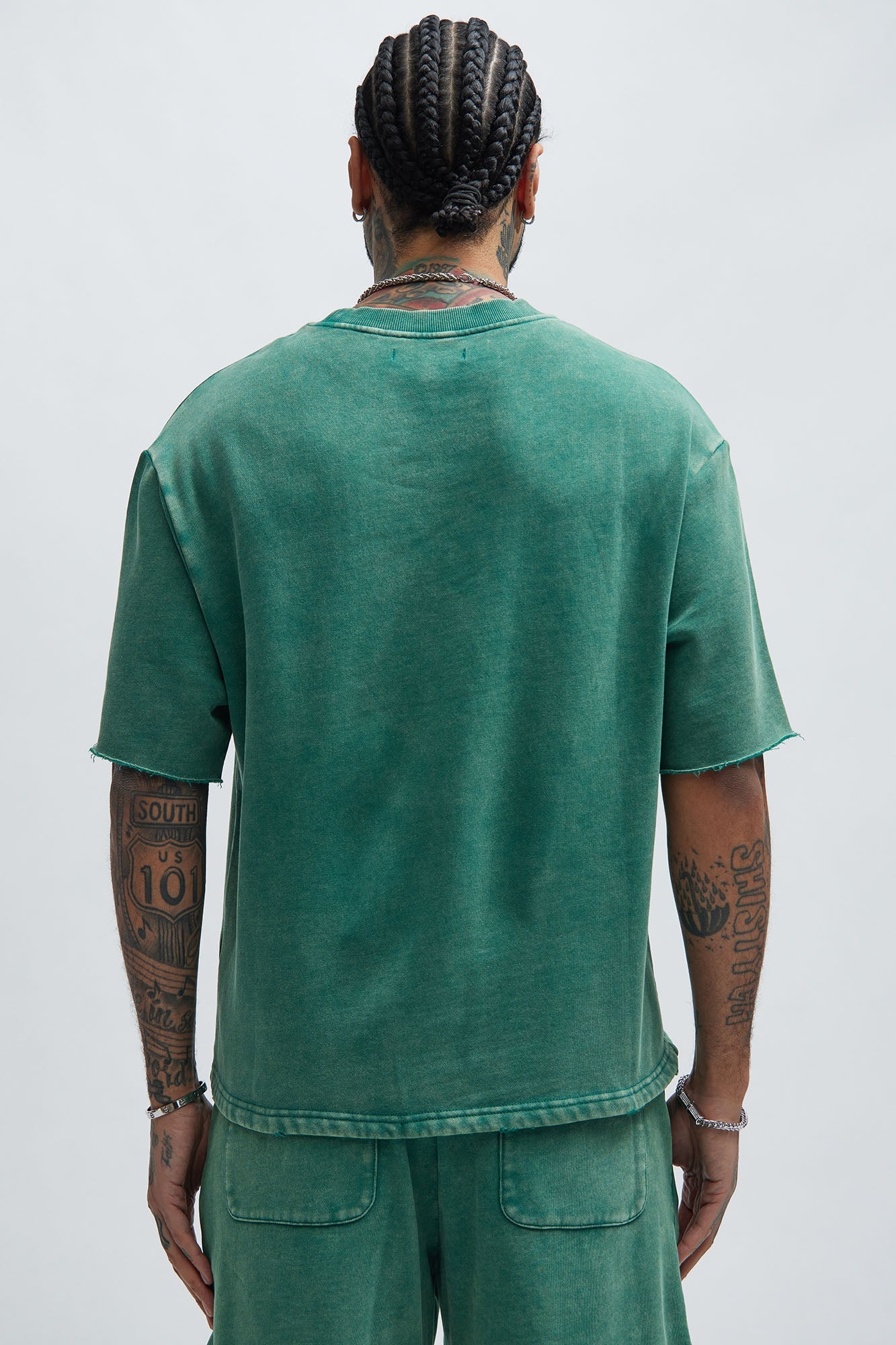 Tyson Heavy Wash Tee - Green
