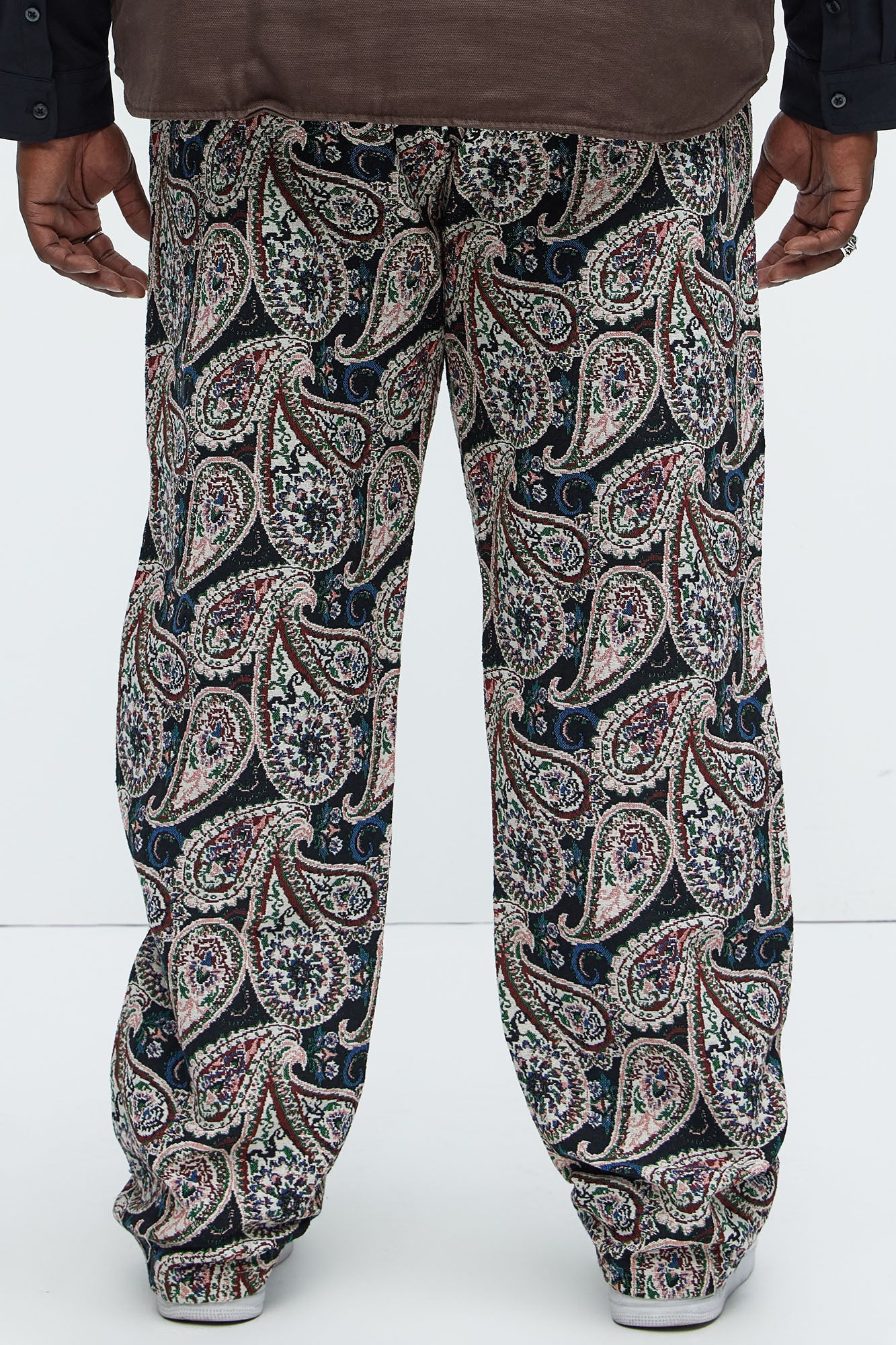 Straight Patch It Up For Me Pants - Multi Color