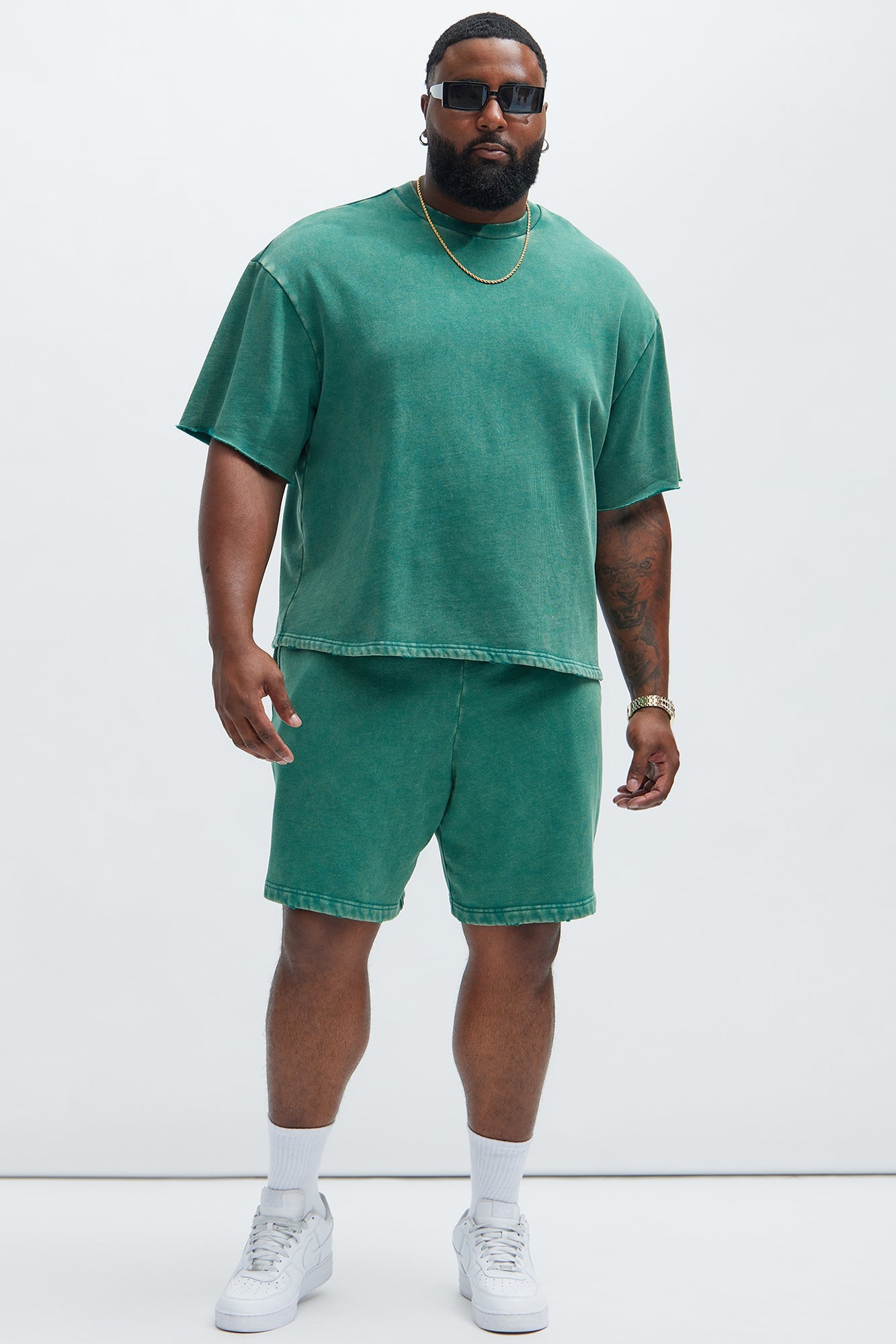Tyson Heavy Wash Tee - Green