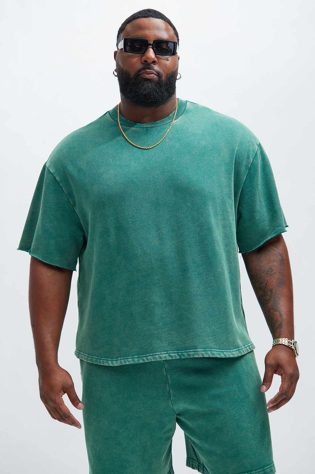 Tyson Heavy Wash Tee - Green