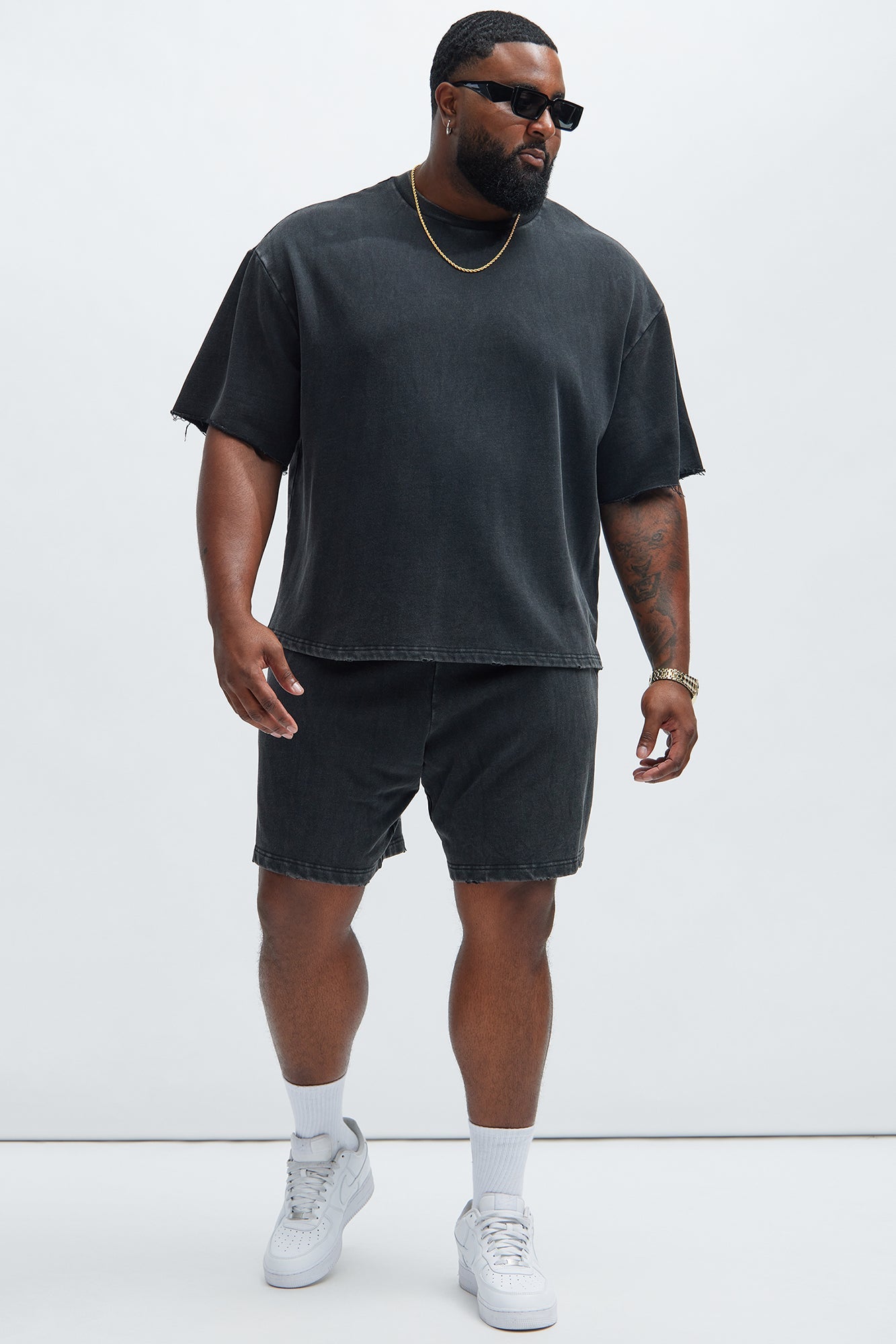Tyson Heavy Wash Tee - Black Wash