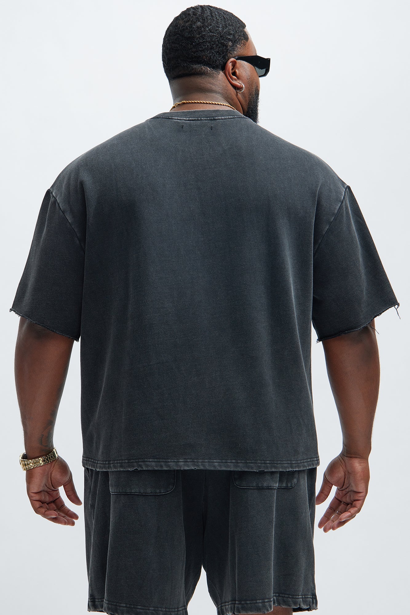 Tyson Heavy Wash Tee - Black Wash