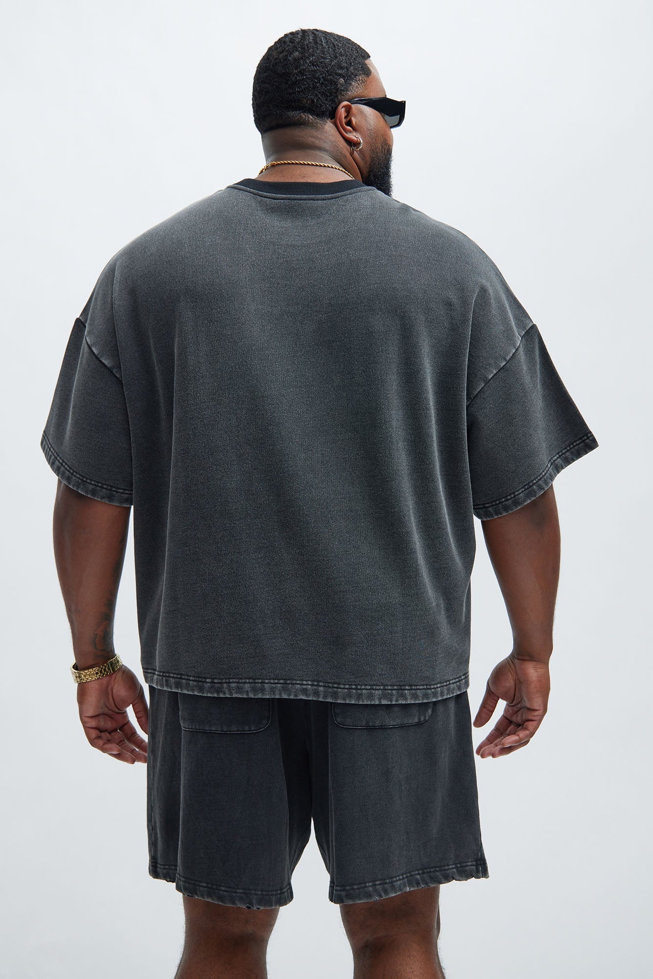 Kyle Oversized Tee - Black Wash