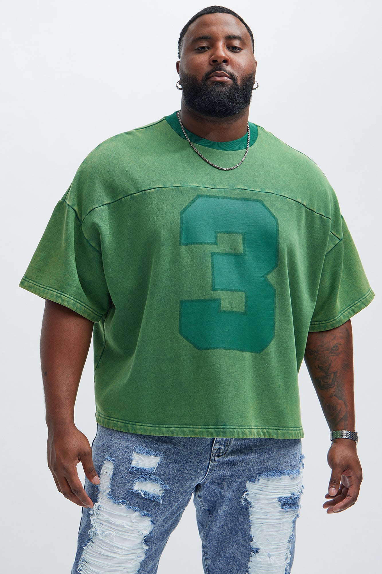 Kyle Oversized Tee - Green