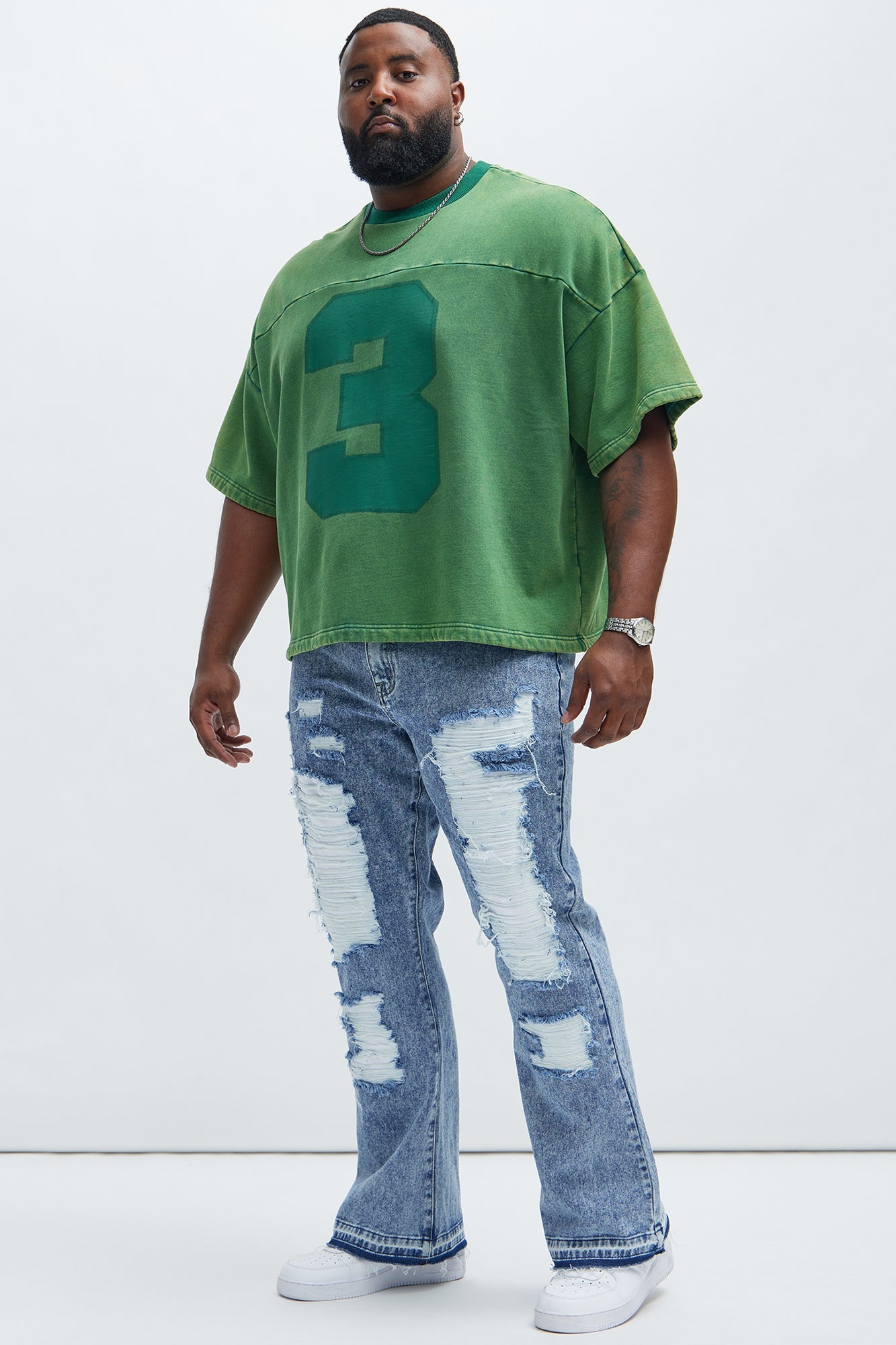 Kyle Oversized Tee - Green