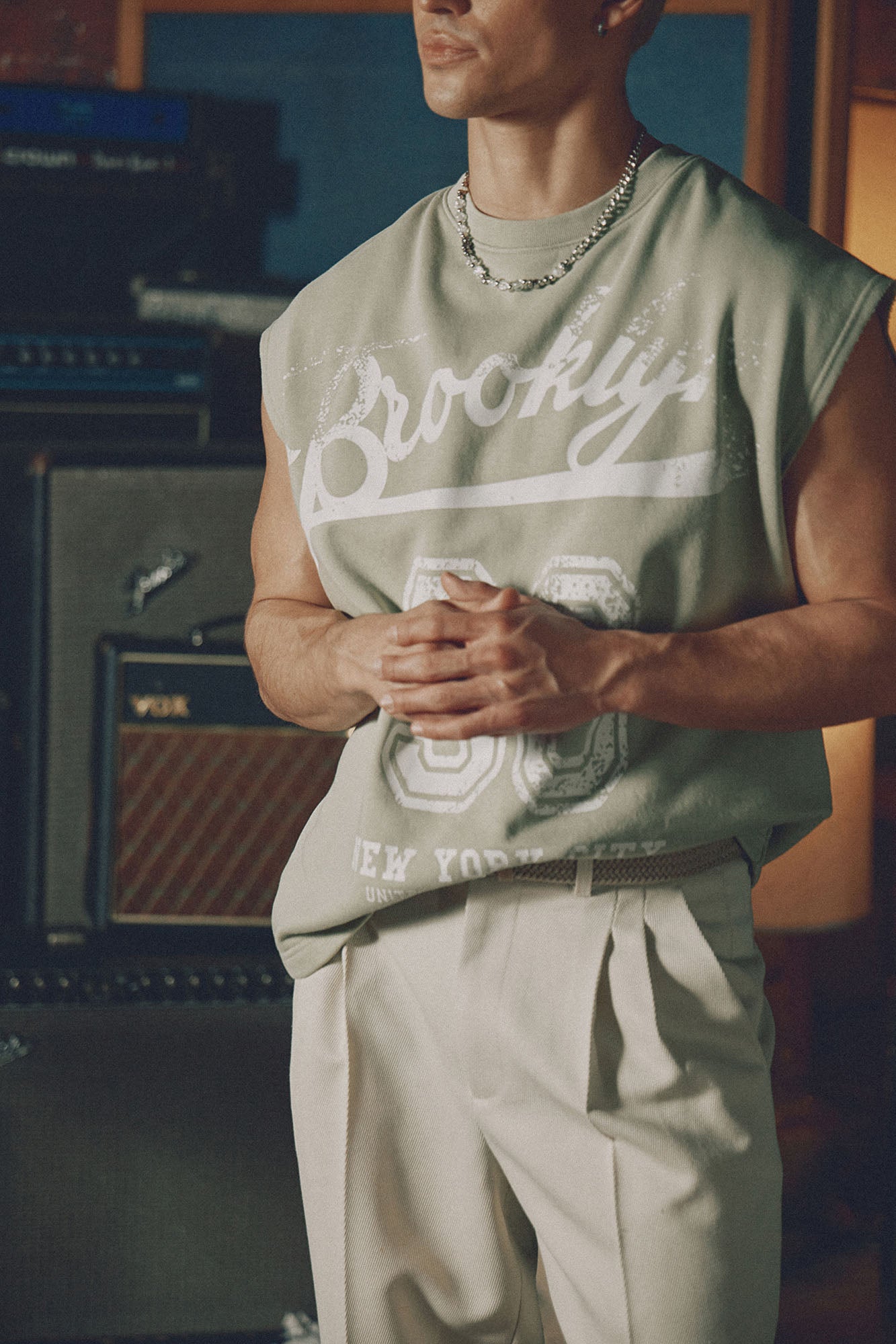 90s Muscle Tee - Green