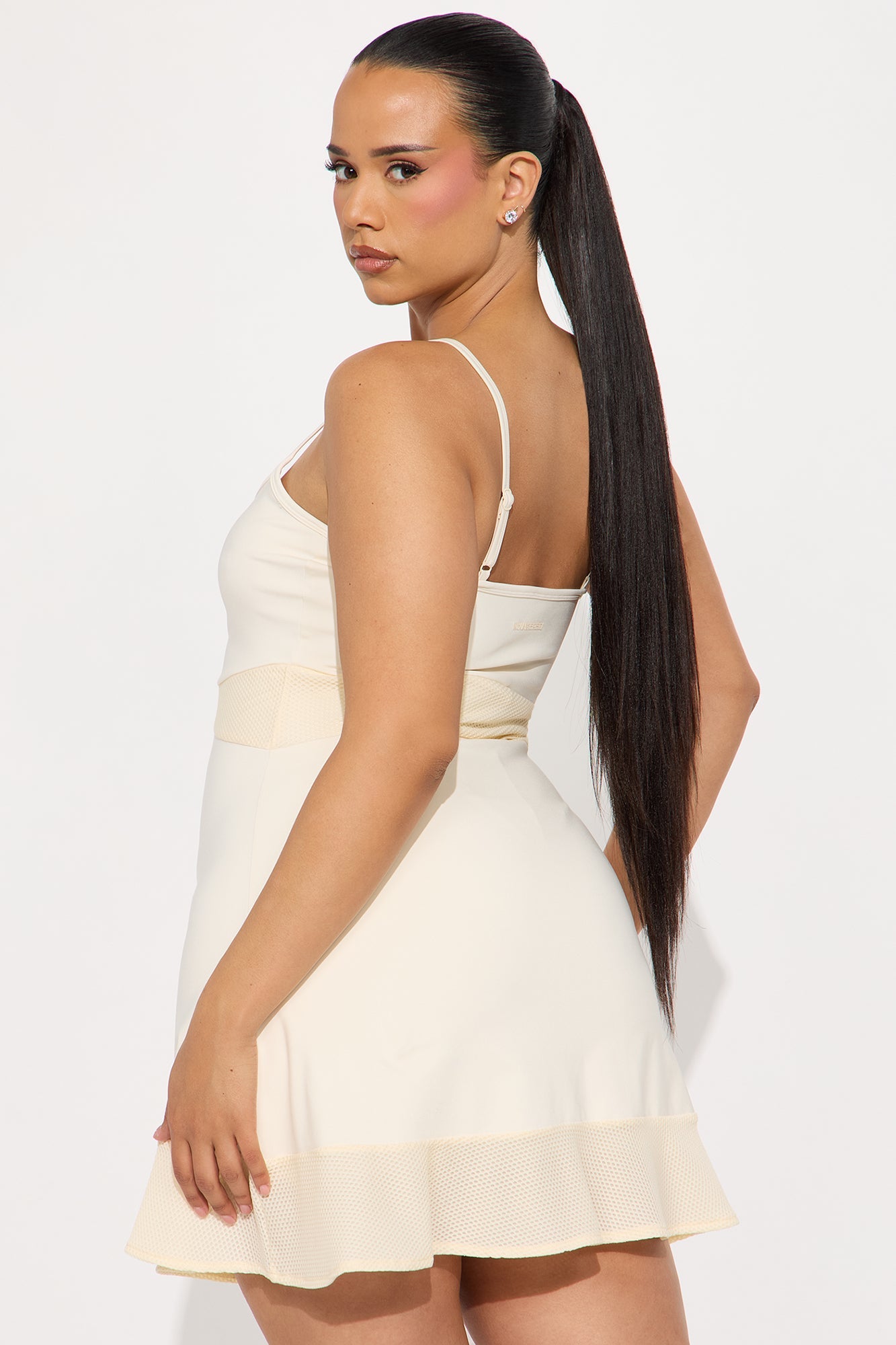 Country Club Elevate Active Dress - Cream