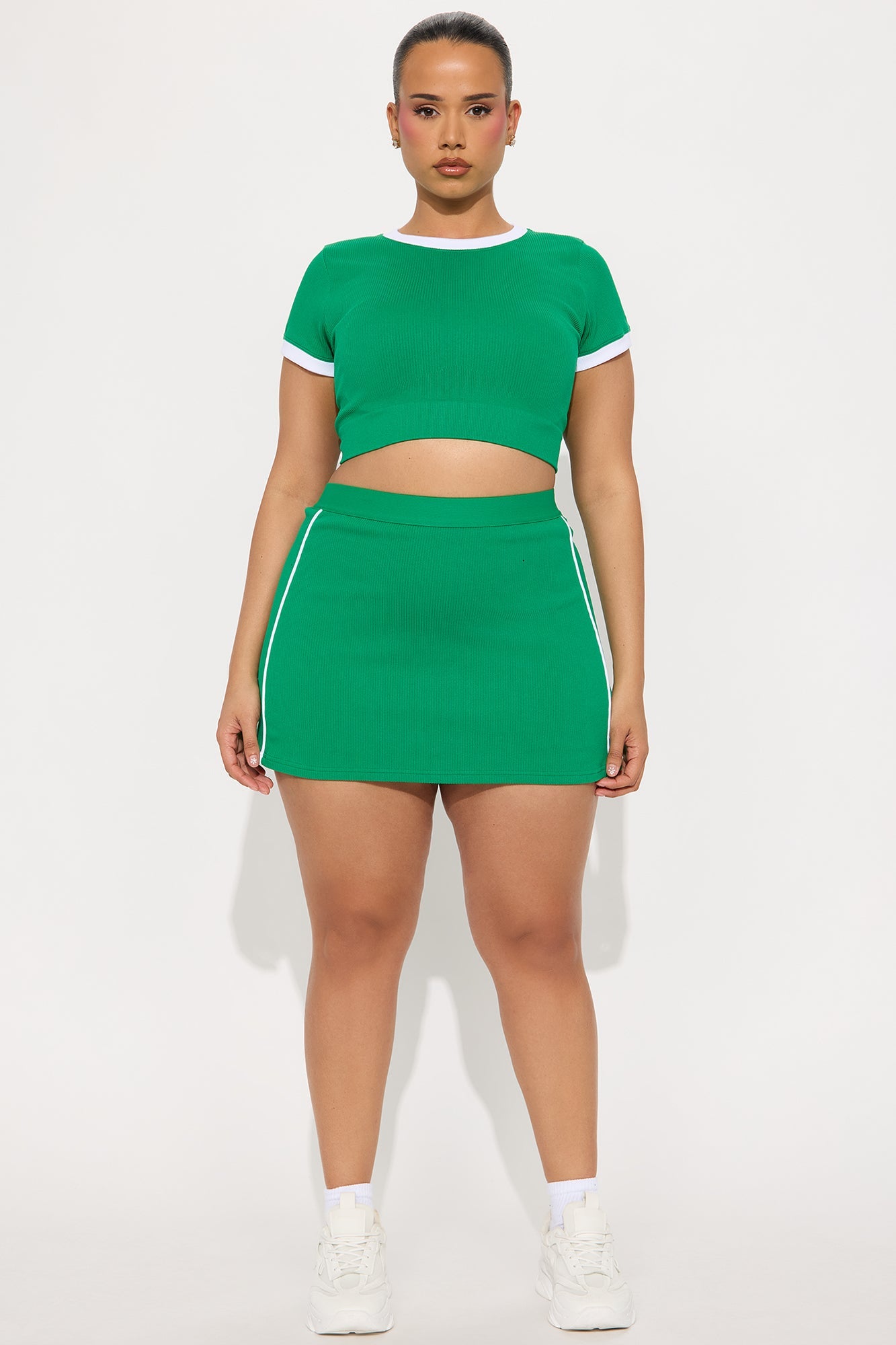 Members Only Effortless Seamless Active Top - Kelly Green