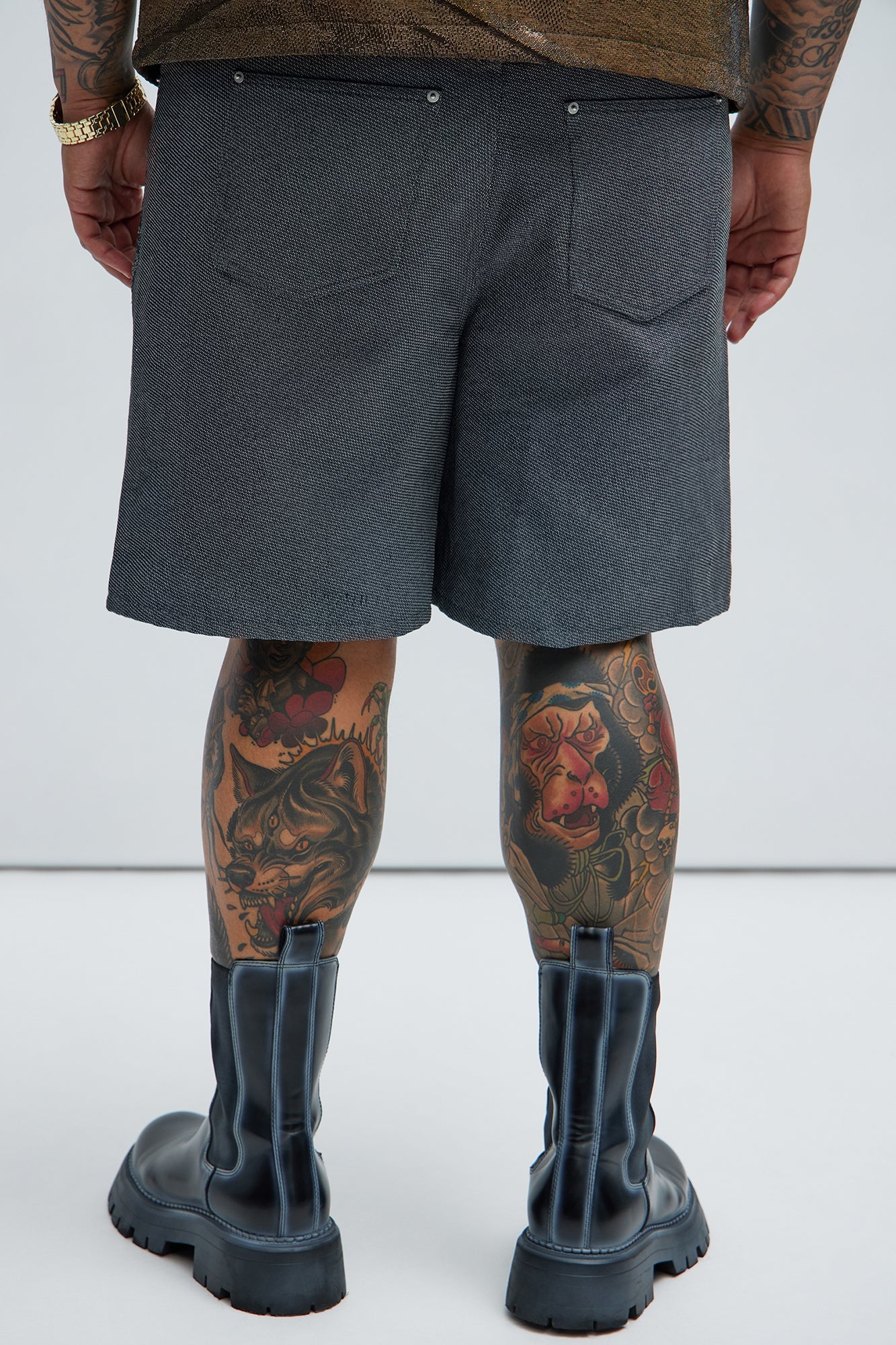 Cassiel Tapestry Shorts - Multi Color