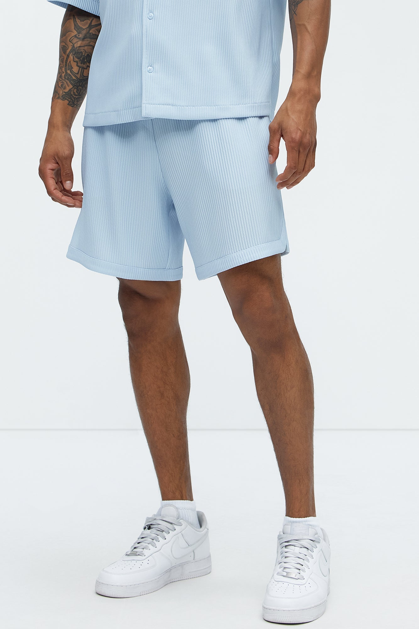 Show Up Basketball Short - Light Blue