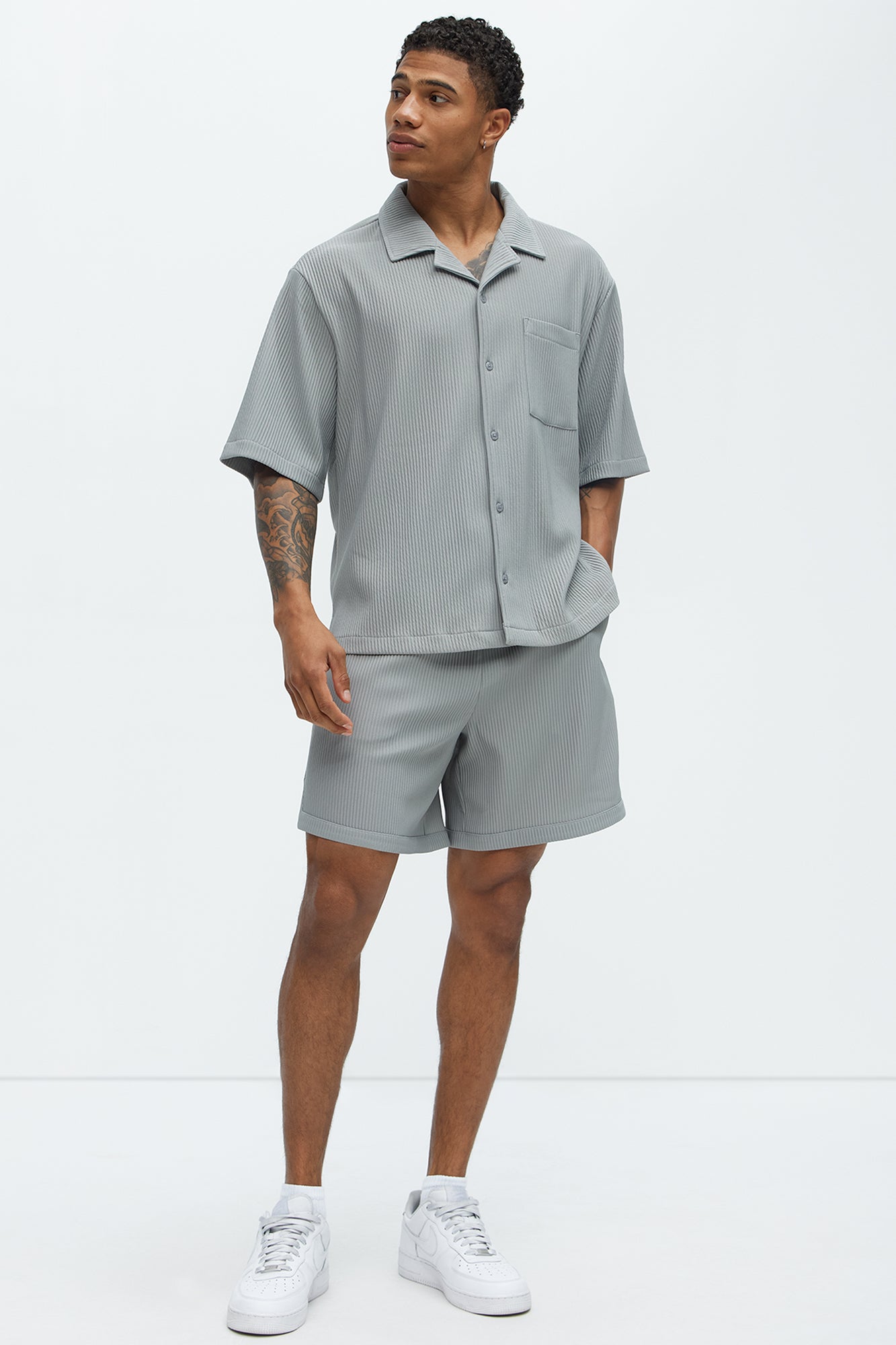 Show Up Basketball Short - Grey