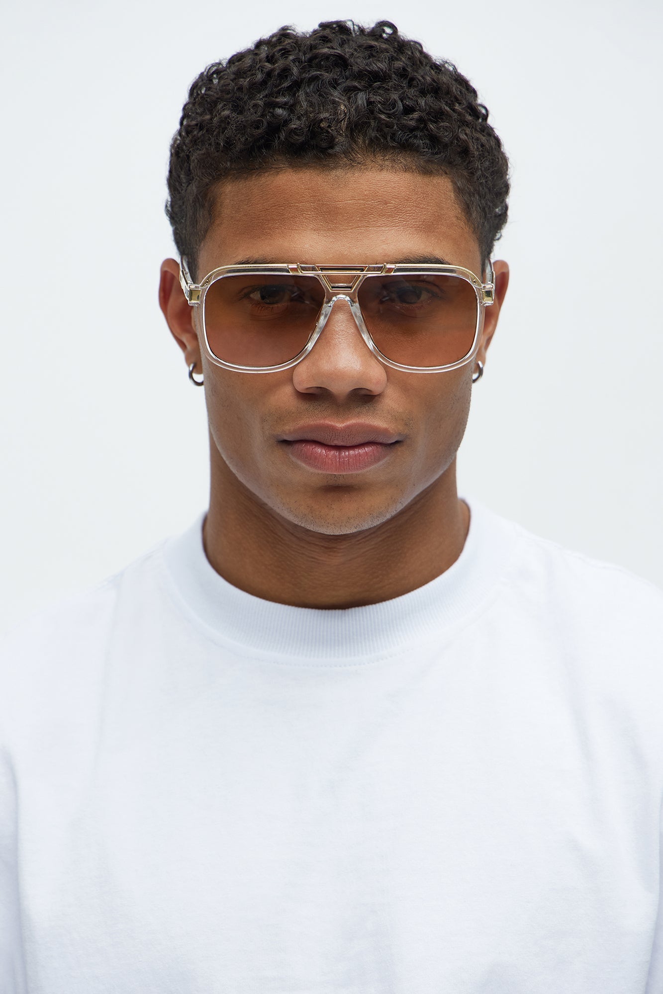 Chengdu Aviator Sunglasses - Brown