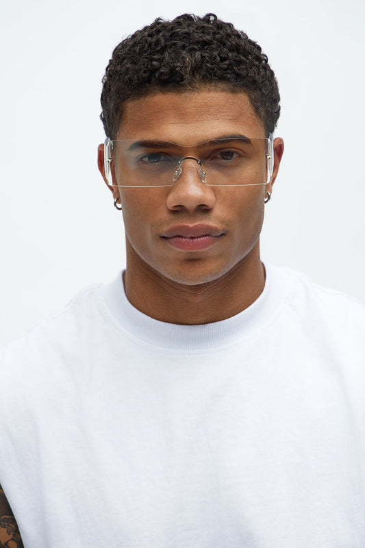 Rhythm Shield Sunglasses - Clear