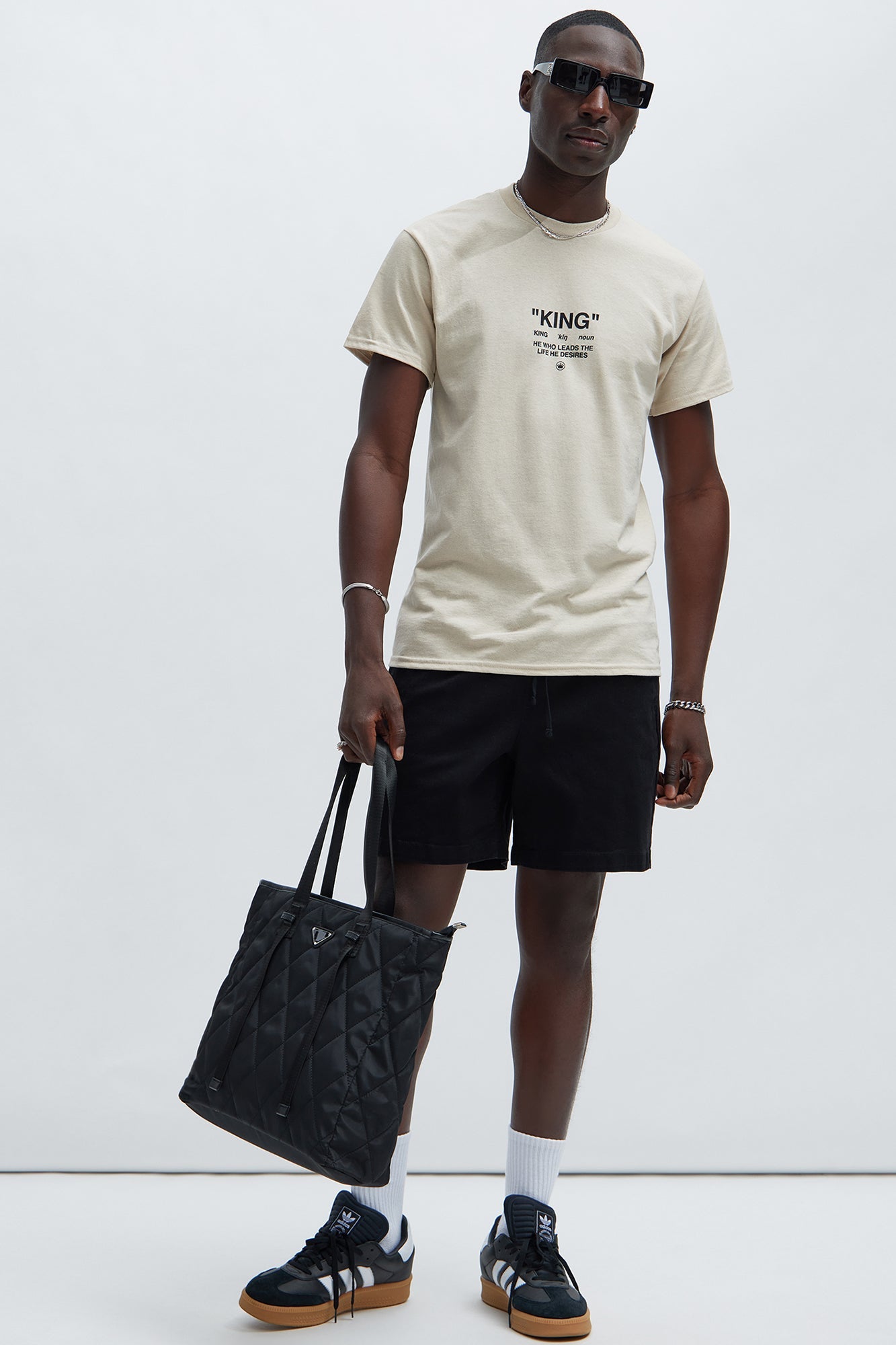Twill Volley Shorts - Black
