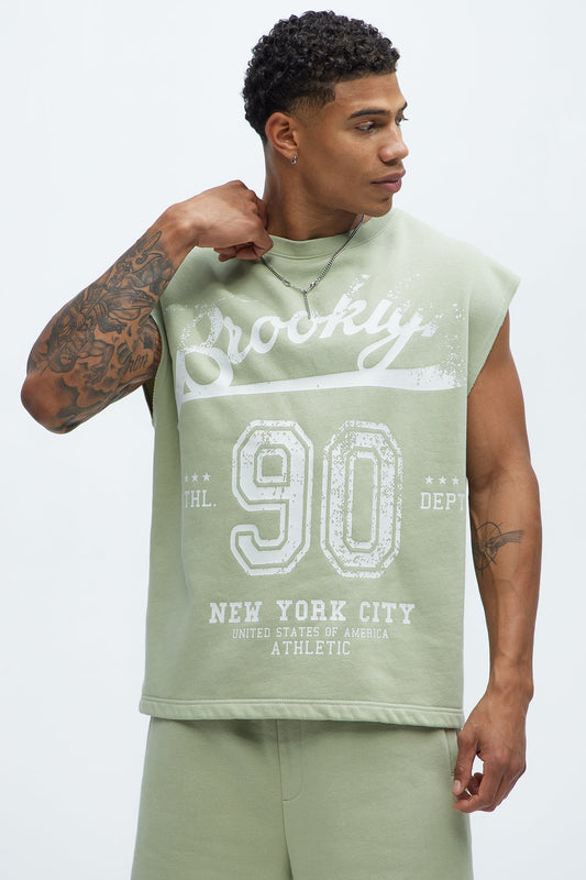 90s Muscle Tee - Green
