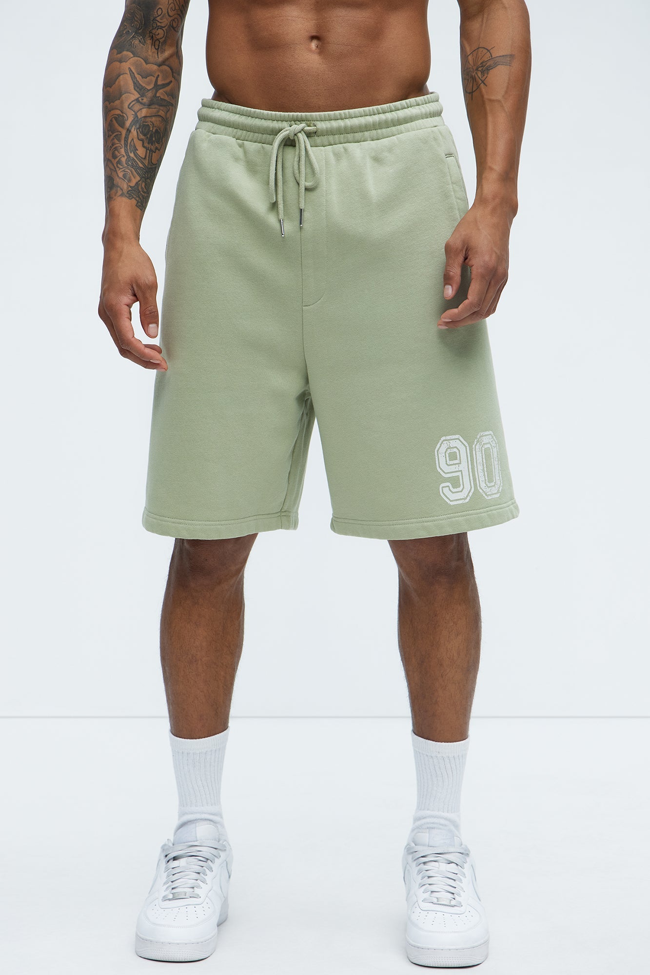 90s Sweatshorts - Green