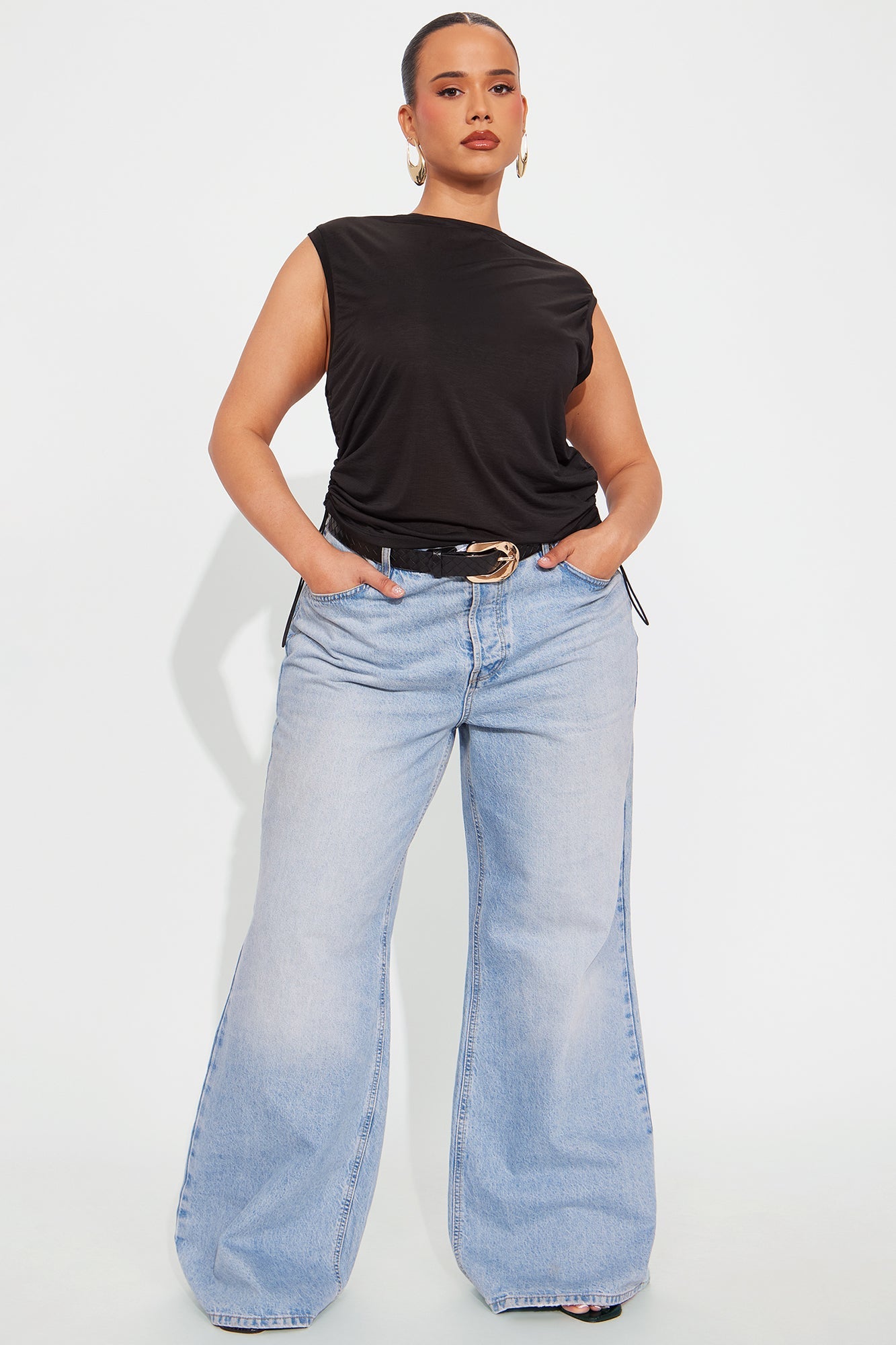 Everyday Active Slub Tank - Black