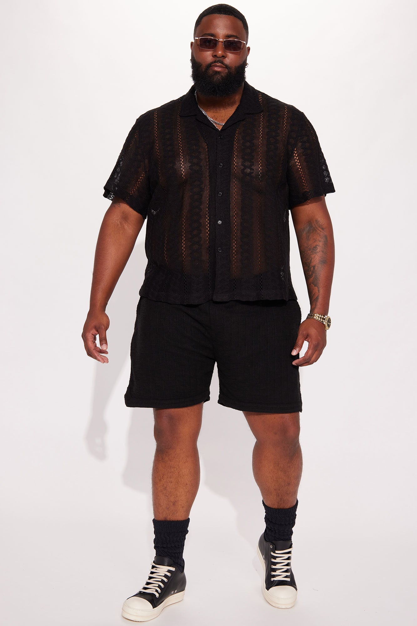 Dean Textured Short - Black