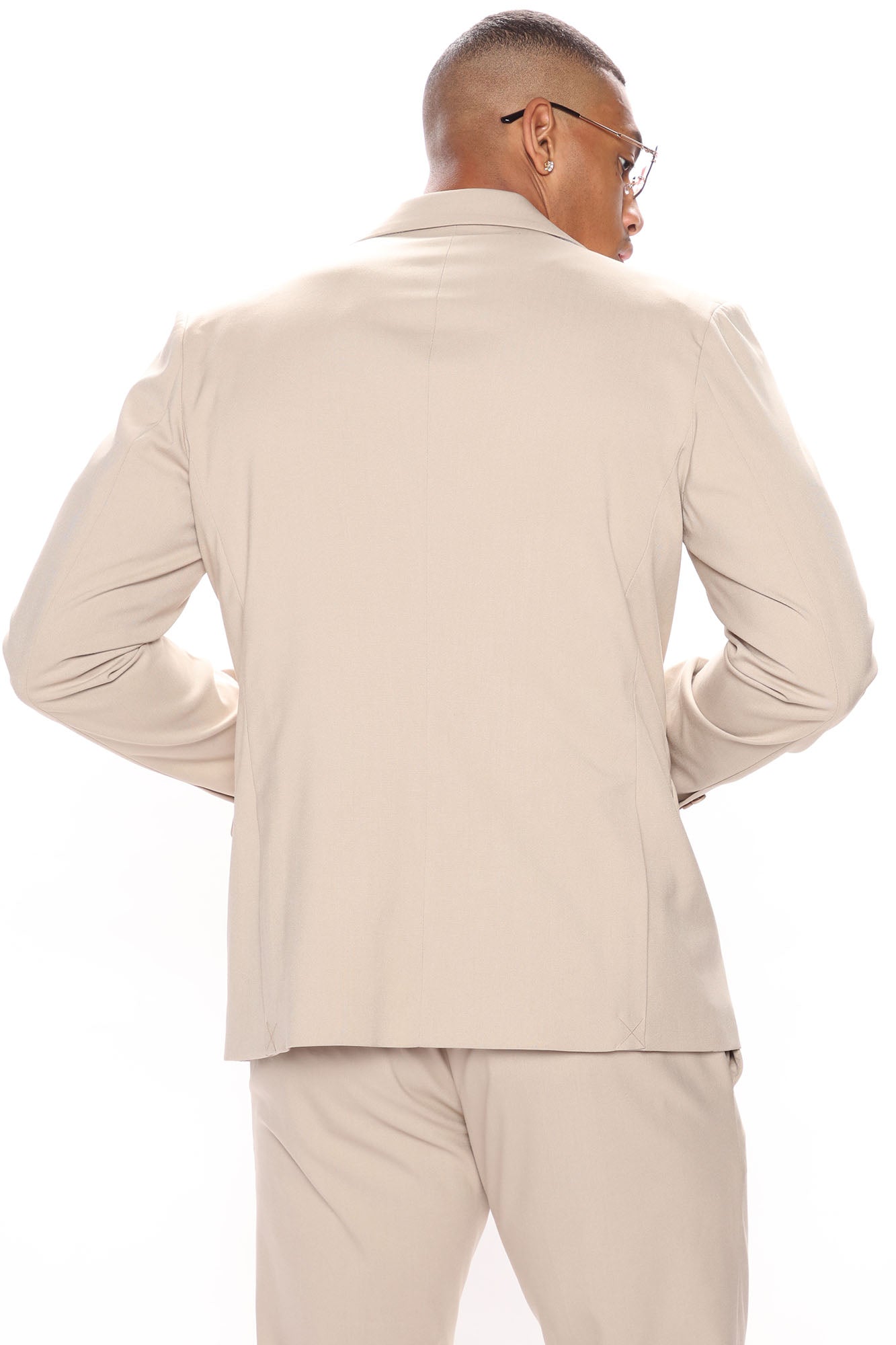 The Modern Stretch Suit Jacket - Tan