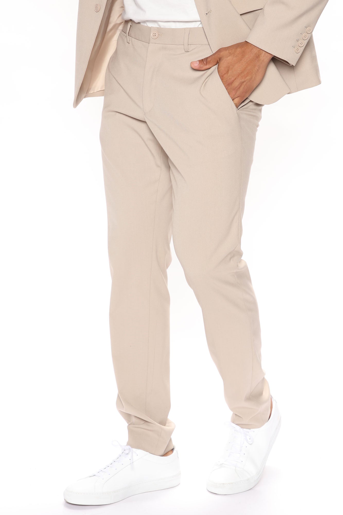 The Modern Stretch Slim Trouser - Tan