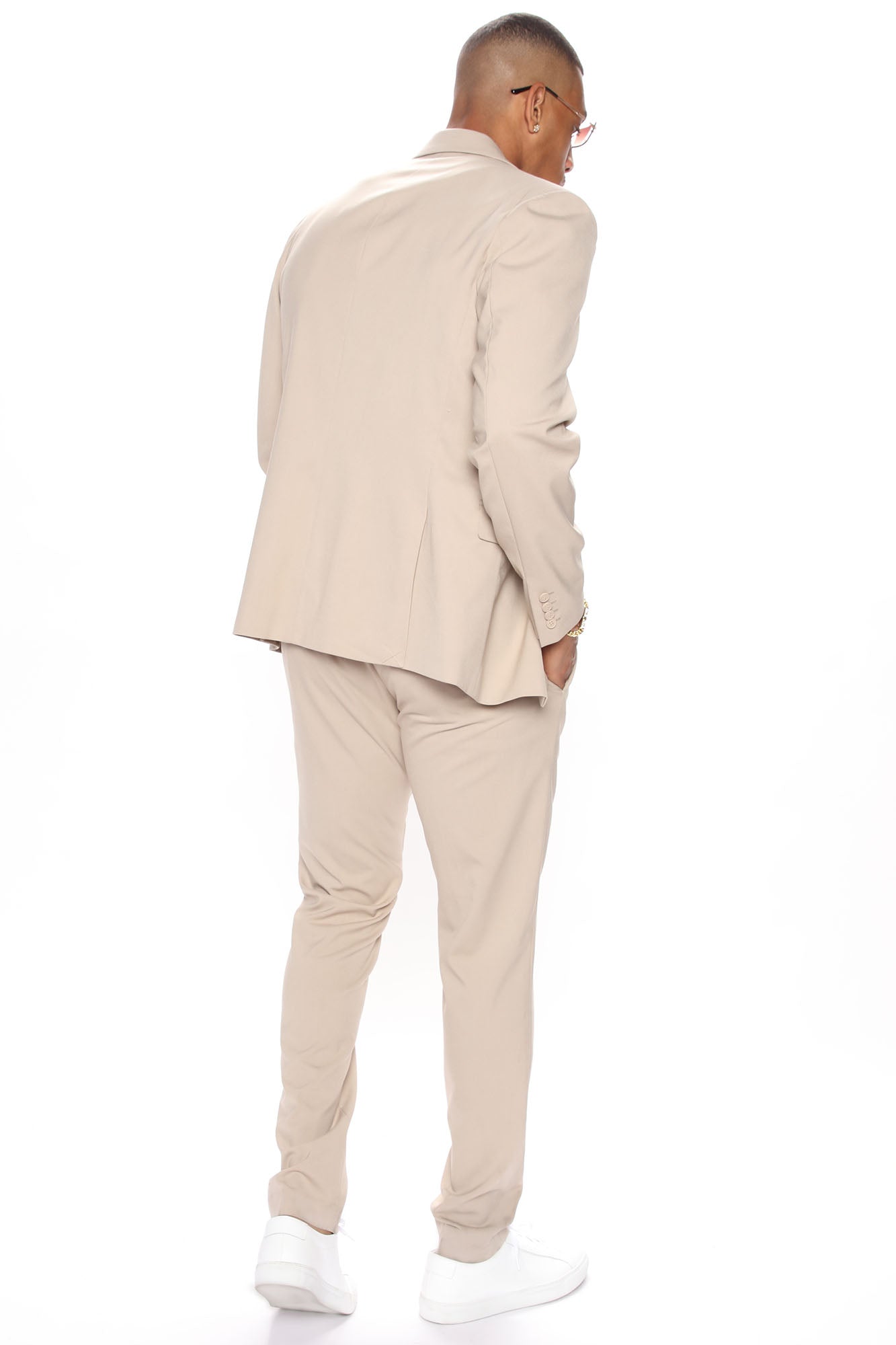 The Modern Stretch Slim Trouser - Tan