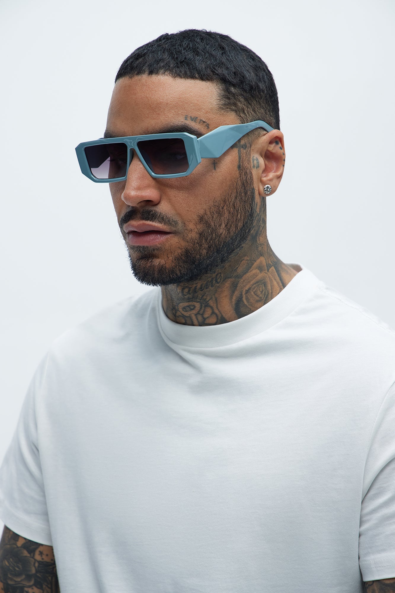 Electric Neighbor Sunglasses - Light Blue