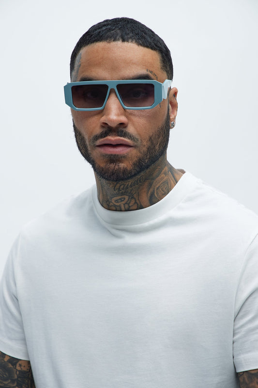 Electric Neighbor Sunglasses - Light Blue