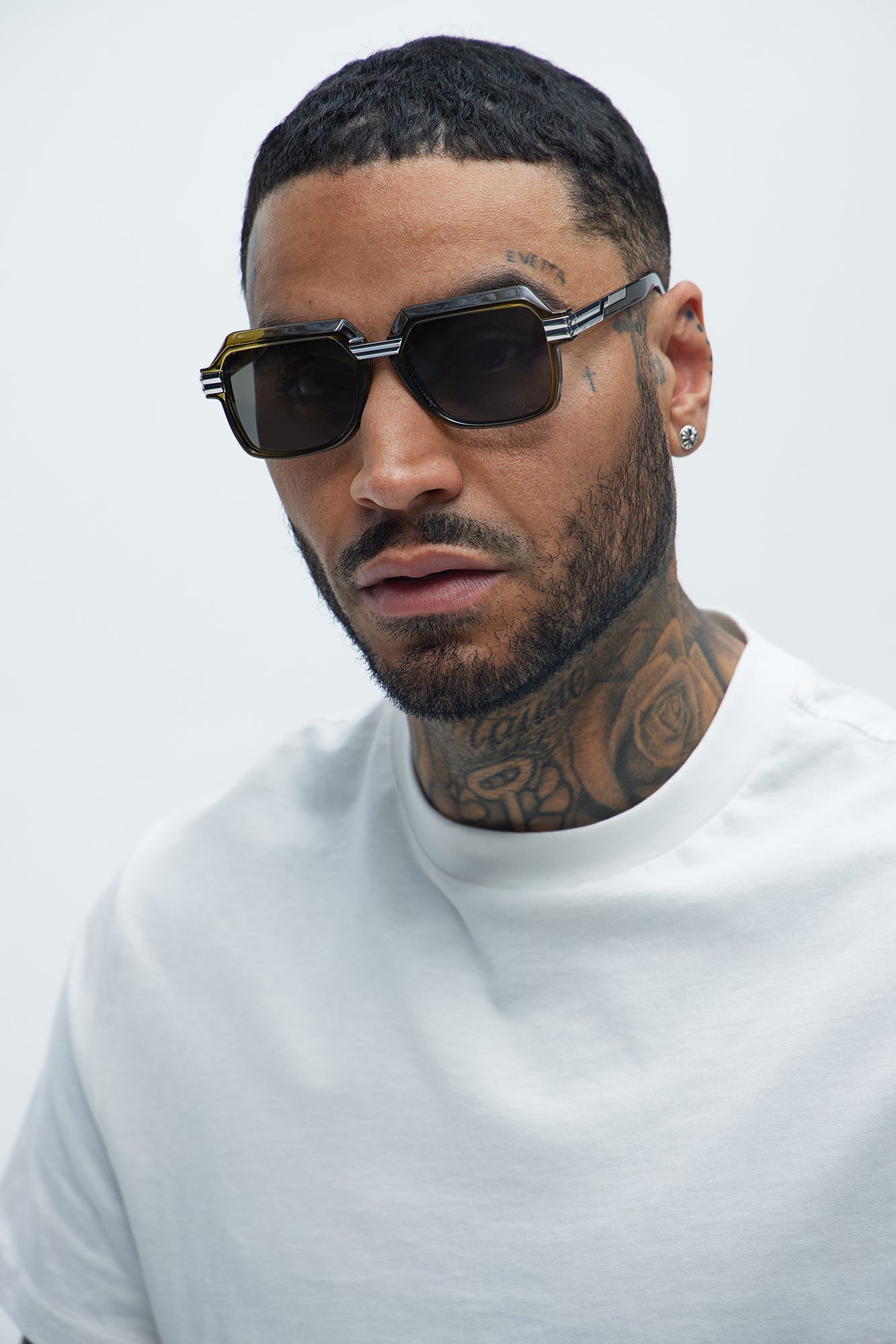 Cairo Square Sunglasses - Olive