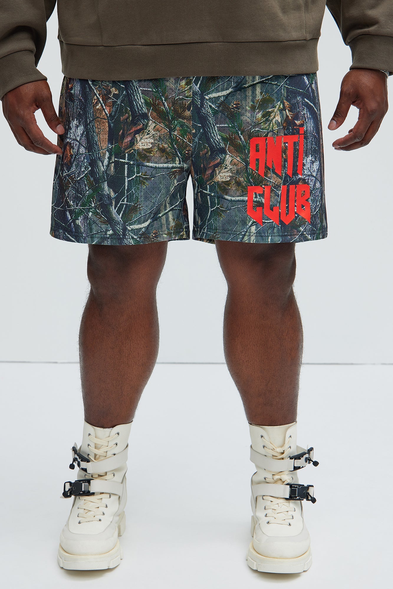 Anti Club Mesh Shorts - Camouflage