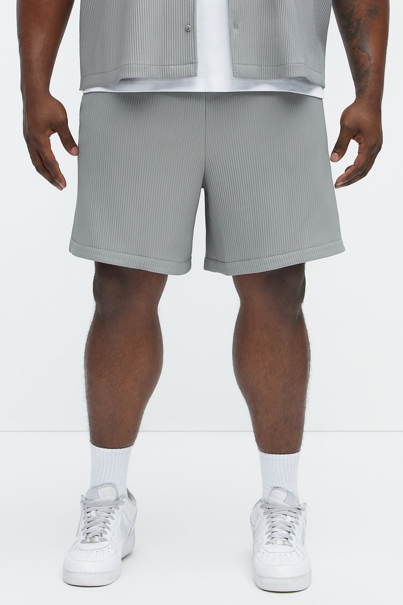 Show Up Basketball Short - Grey