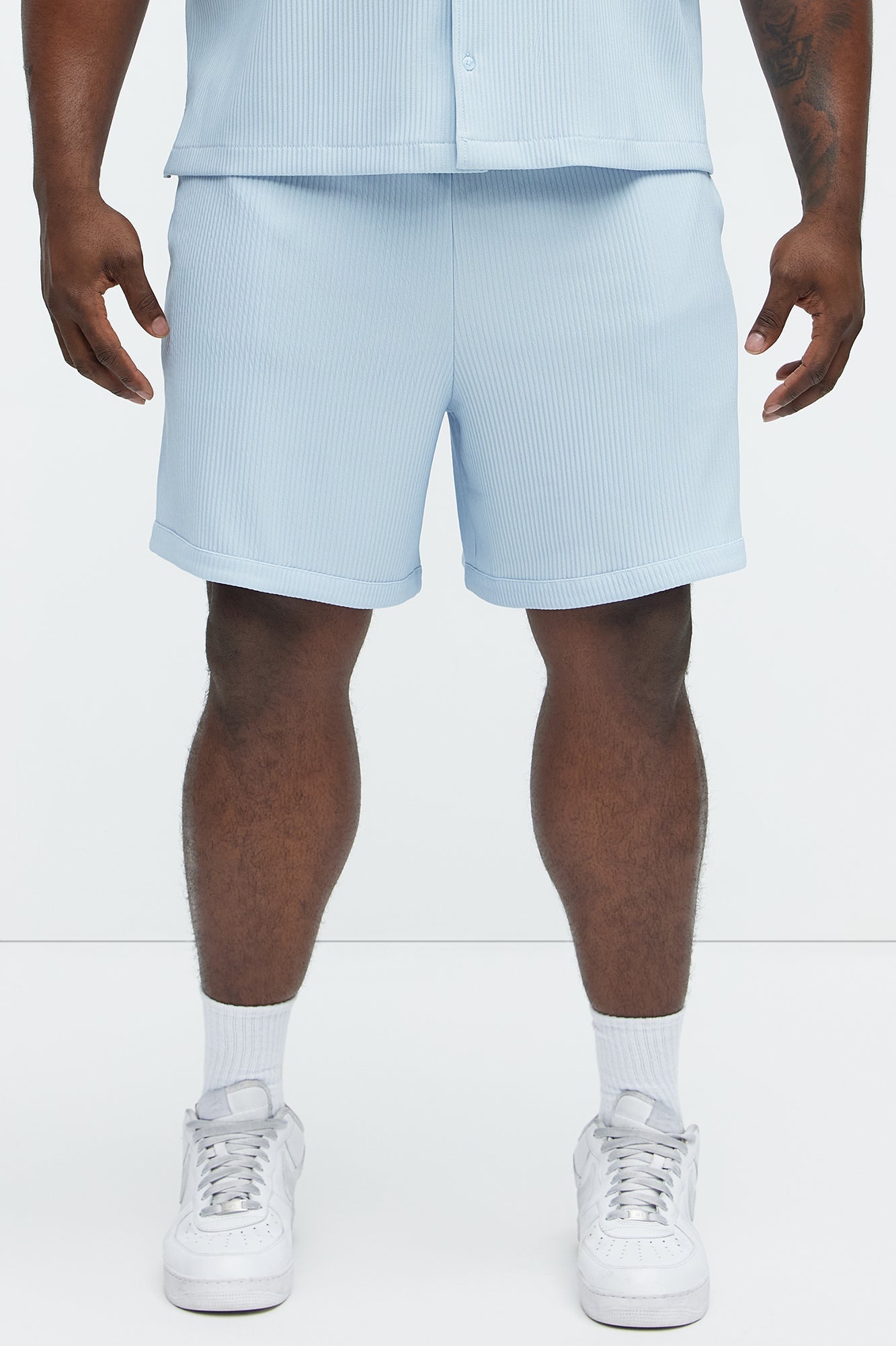 Show Up Basketball Short - Light Blue