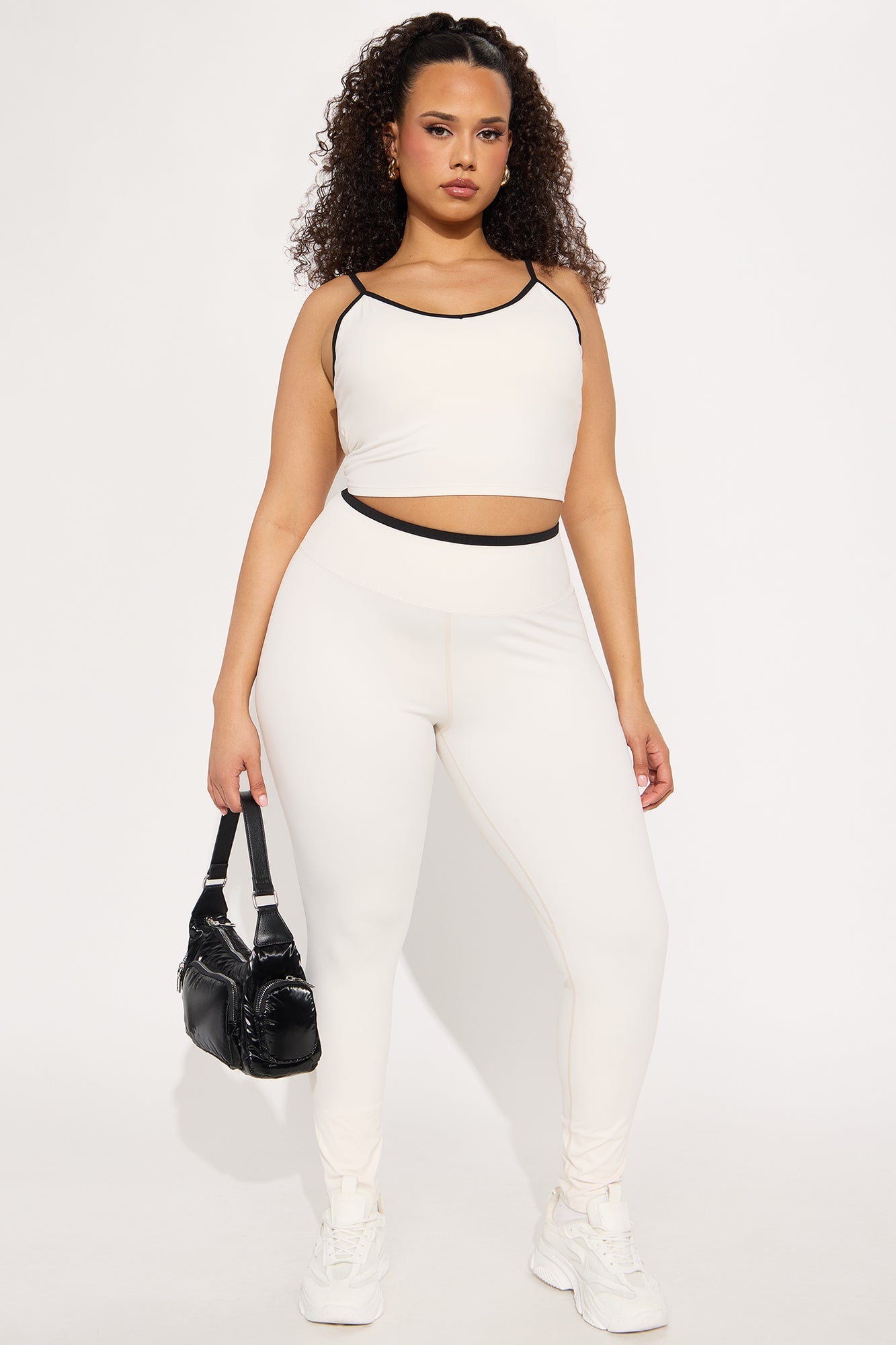 Calm And Collected Active Legging - Cream