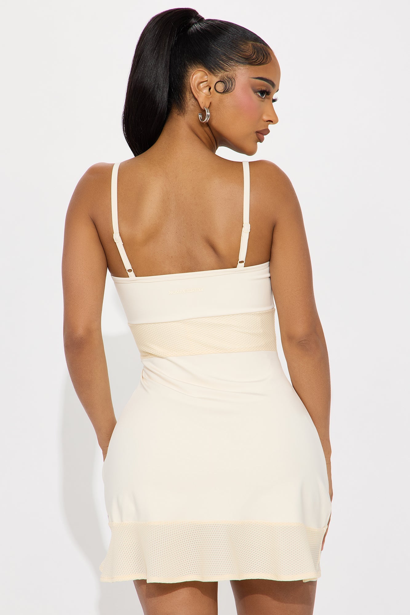 Country Club Elevate Active Dress - Cream